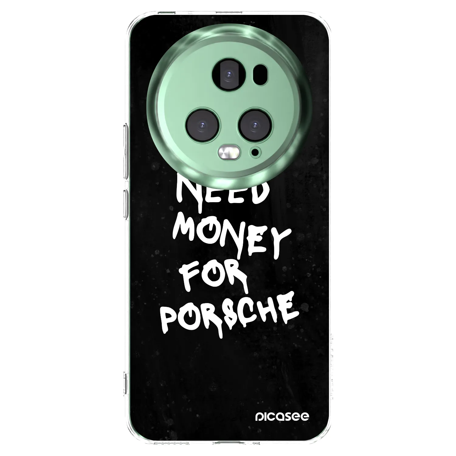 Picasee átlátszó szilikon tok az alábbi mobiltelefonokra Honor Magic5 Pro - Black Dollar