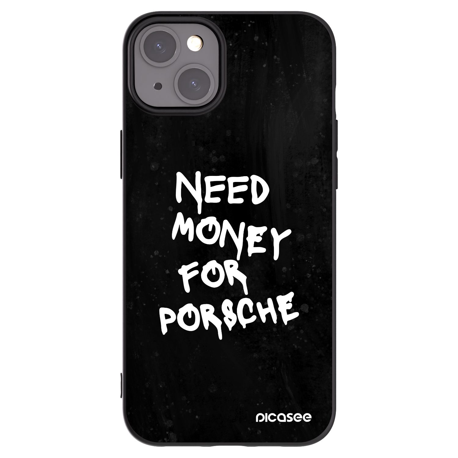 Picasee fekete szilikon tok az alábbi mobiltelefonokra Apple iPhone 15 Plus - Black Dollar