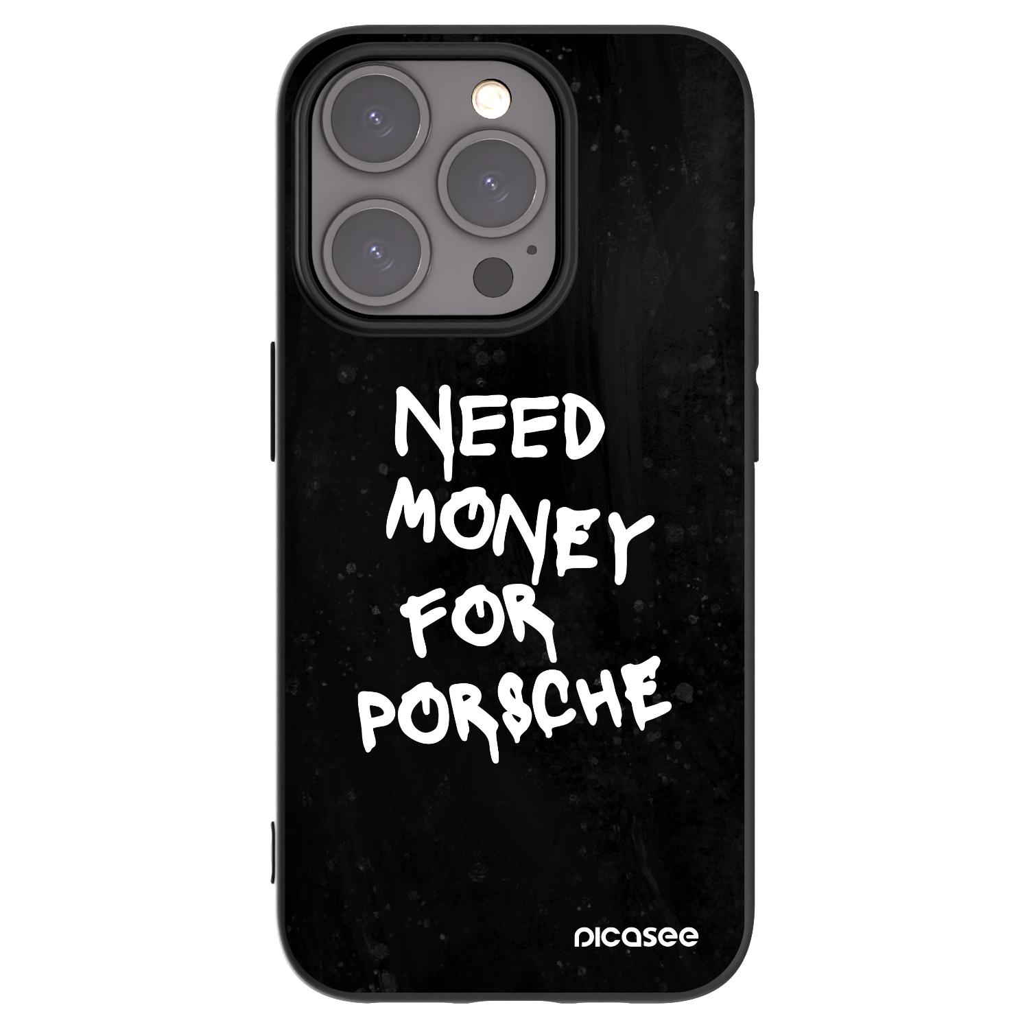 Picasee fekete szilikon tok az alábbi mobiltelefonokra Apple iPhone 15 Pro - Black Dollar