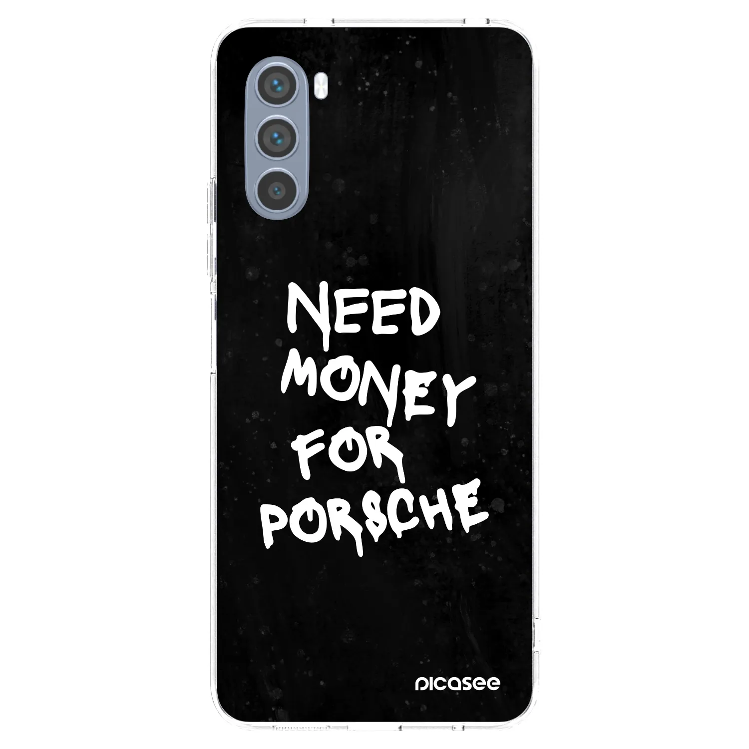 Picasee átlátszó szilikon tok az alábbi mobiltelefonokra Motorola Moto G62 - Black Dollar
