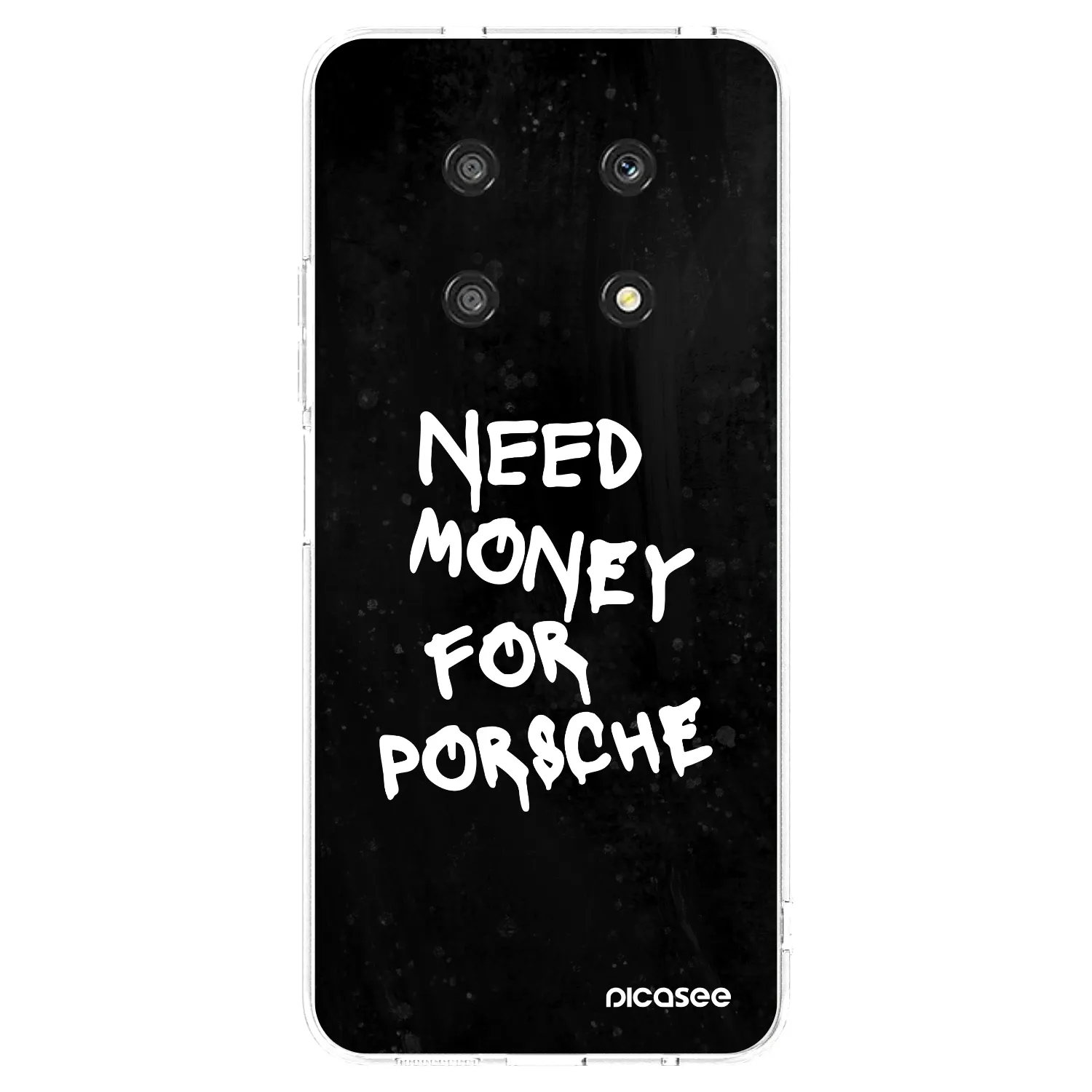 Picasee átlátszó szilikon tok az alábbi mobiltelefonokra Honor Magic4 Lite 5G - Black Dollar