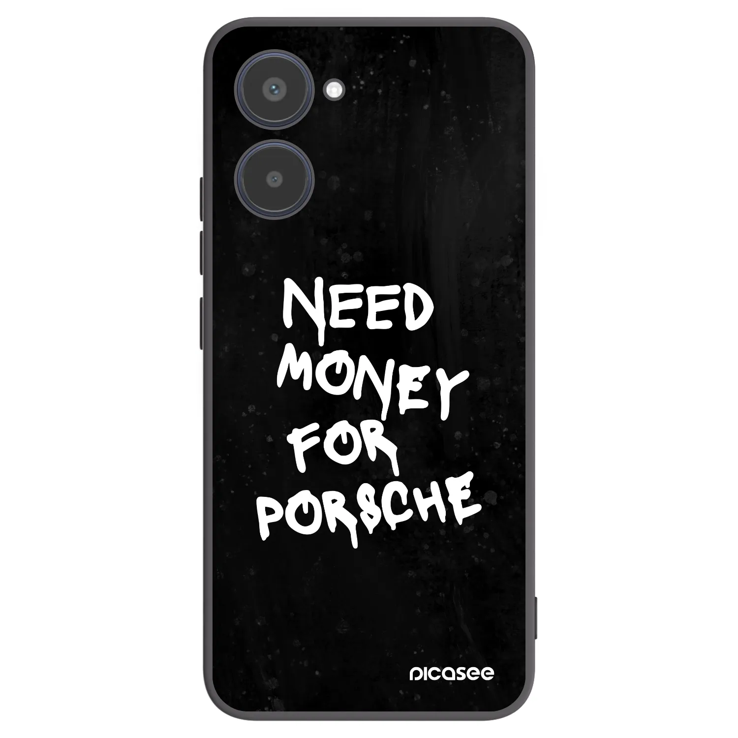 Picasee fekete szilikon tok az alábbi mobiltelefonokra Realme 10 4G - Black Dollar