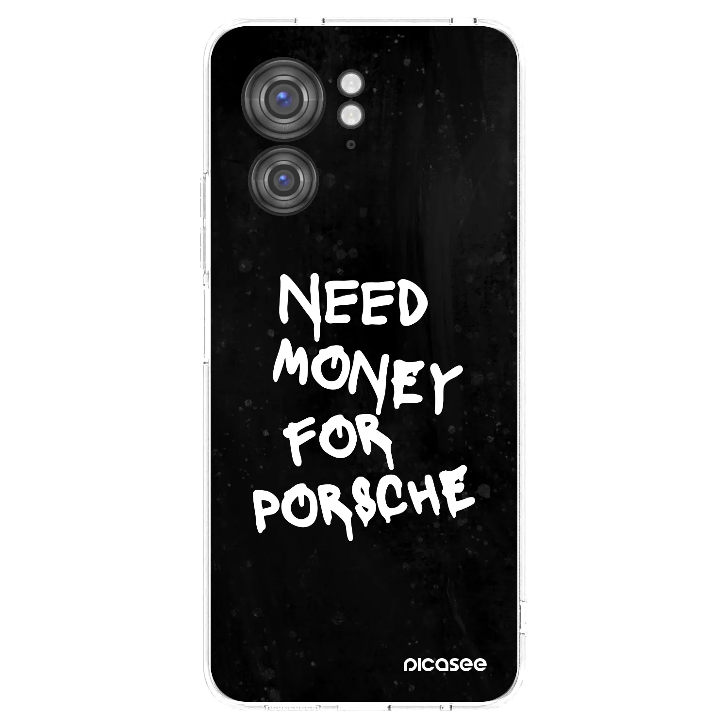 Picasee átlátszó szilikon tok az alábbi mobiltelefonokra Motorola Edge 40 - Black Dollar