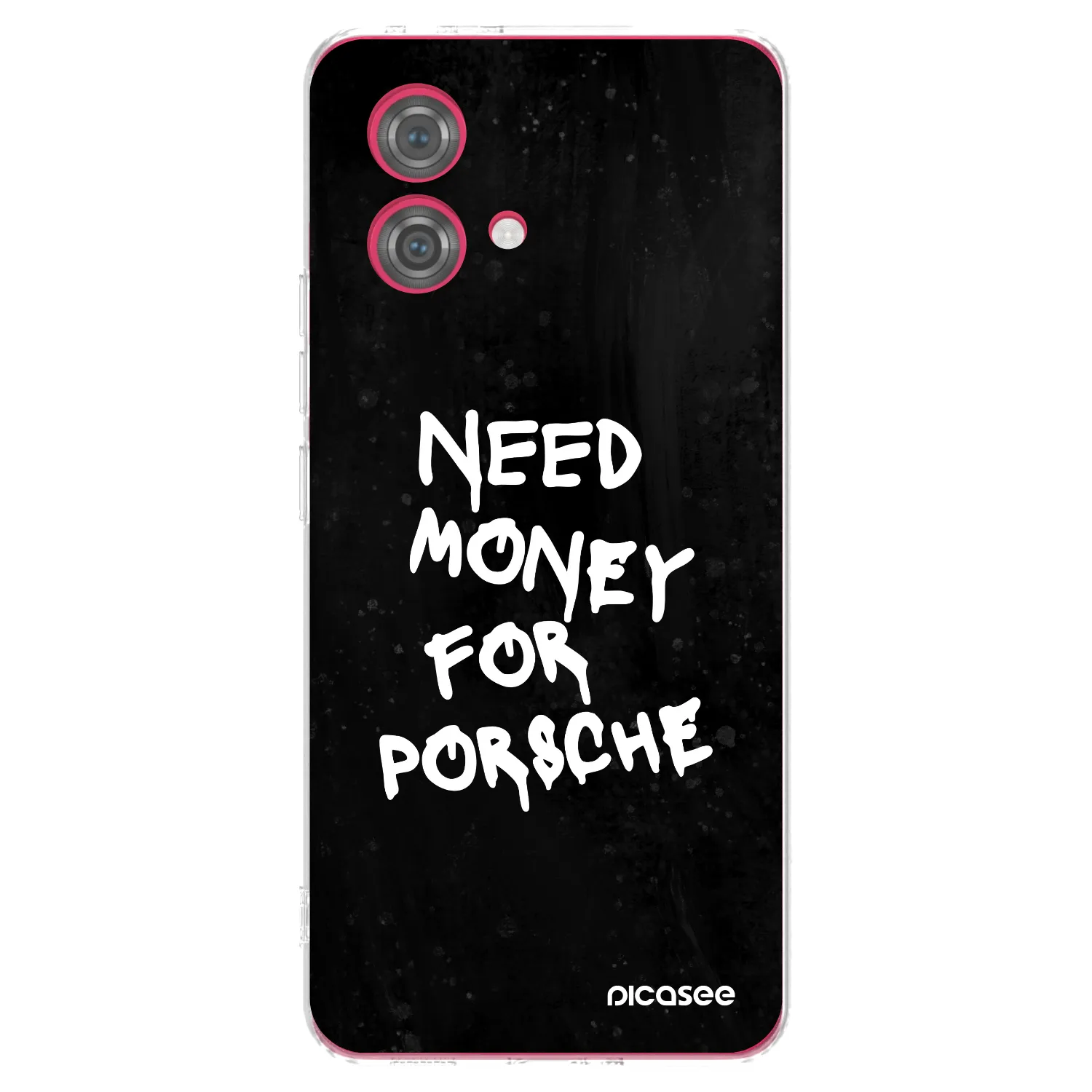 Picasee átlátszó szilikon tok az alábbi mobiltelefonokra Motorola Moto G84 5G - Black Dollar