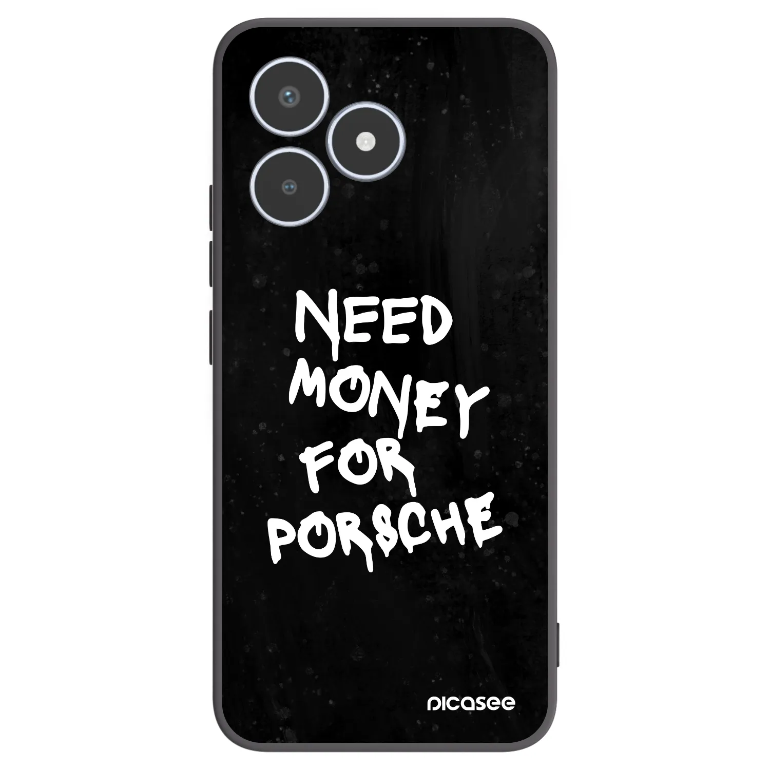 Picasee fekete szilikon tok az alábbi mobiltelefonokra Realme C53 - Black Dollar