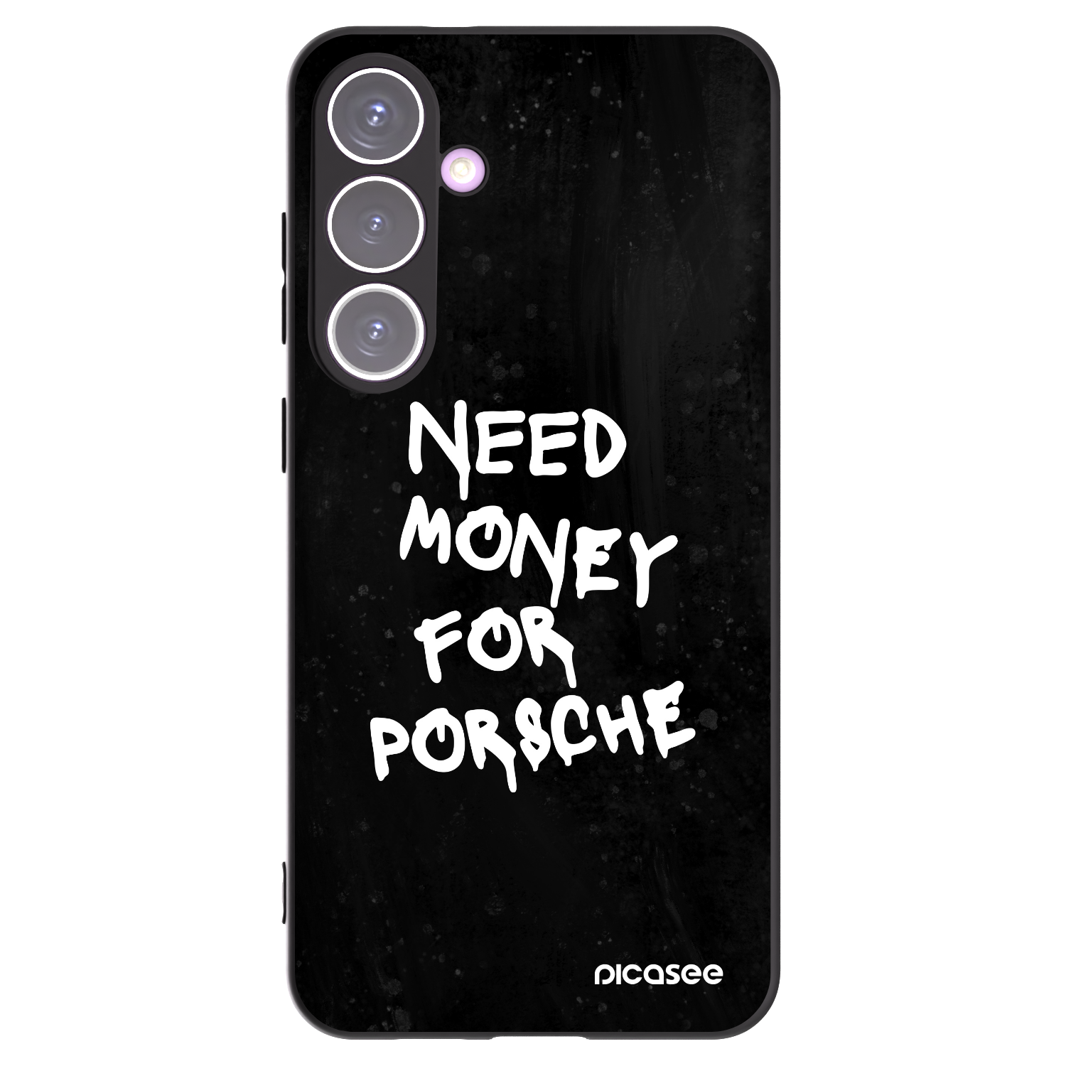Picasee fekete szilikon tok az alábbi mobiltelefonokra Samsung Galaxy S24+ S926B 5G - Black Dollar