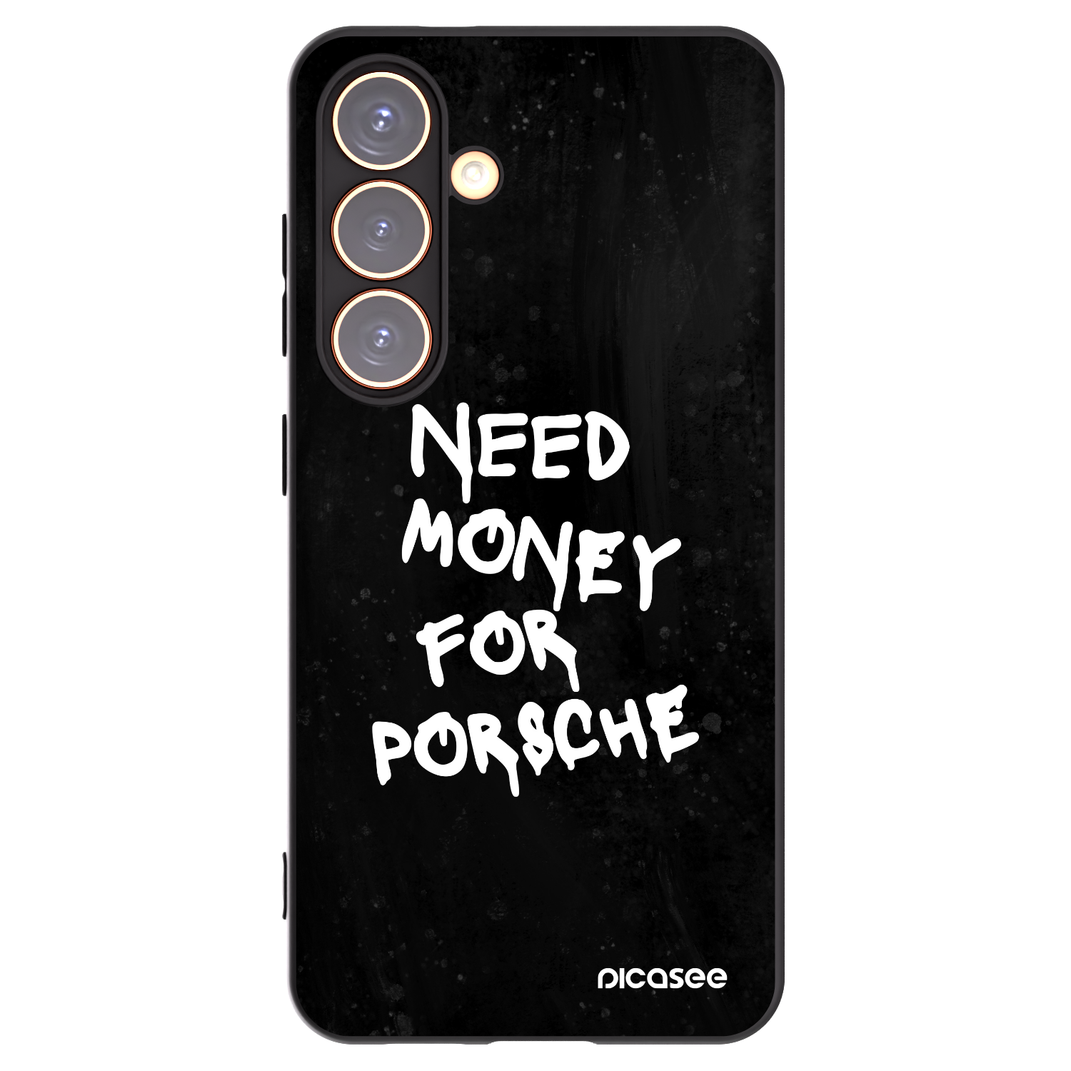 Picasee fekete szilikon tok az alábbi mobiltelefonokra Samsung Galaxy S24 S921B 5G - Black Dollar