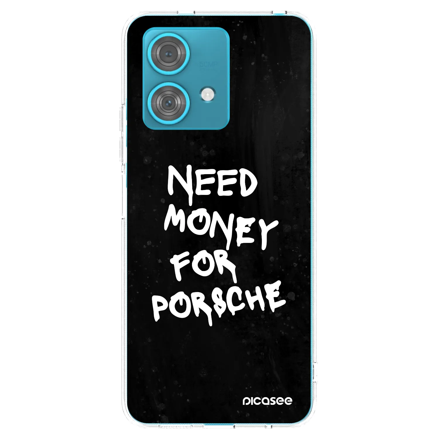 Picasee átlátszó szilikon tok az alábbi mobiltelefonokra Motorola Edge 40 Neo - Black Dollar