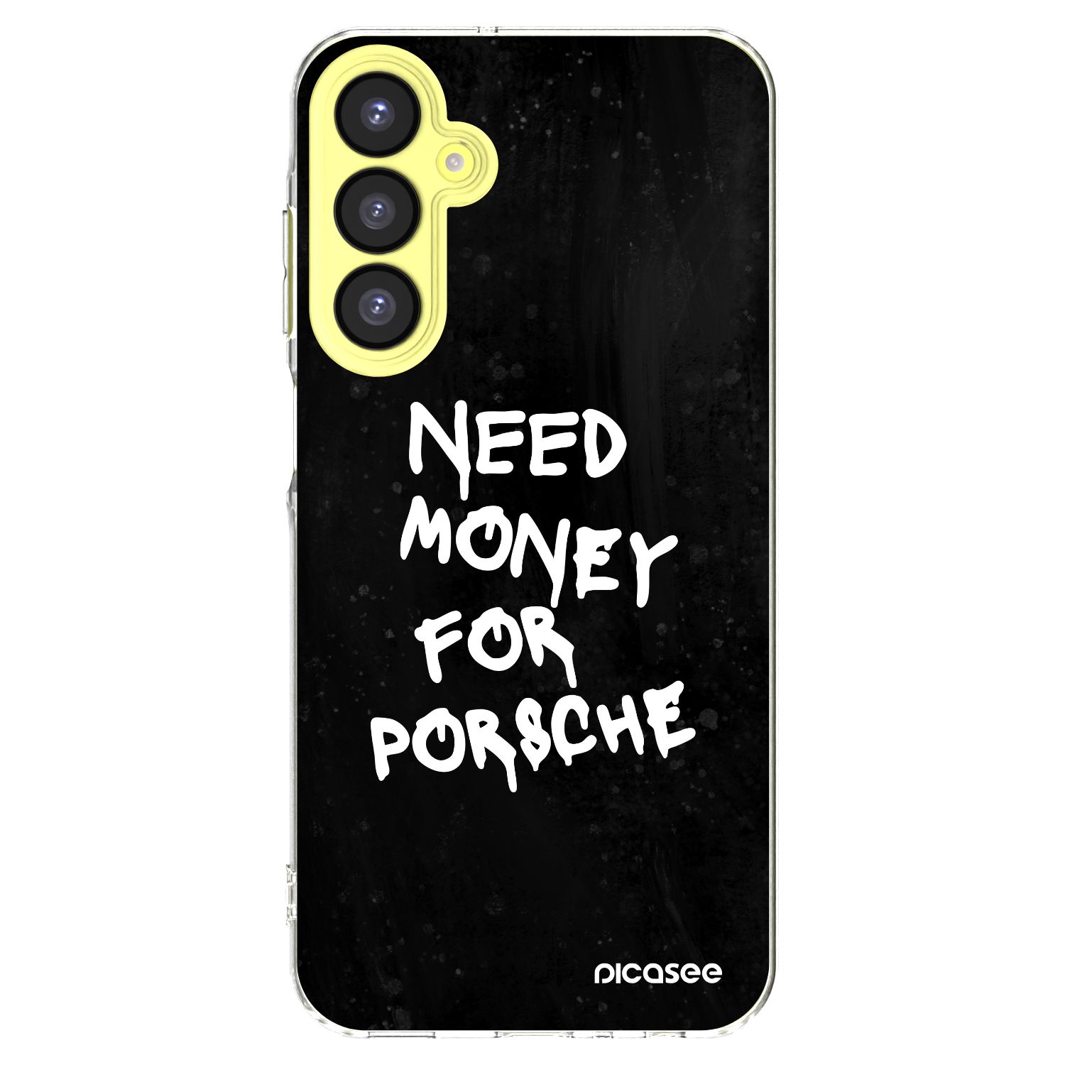 Picasee átlátszó szilikon tok az alábbi mobiltelefonokra Samsung Galaxy A25 A256B 5G - Black Dollar
