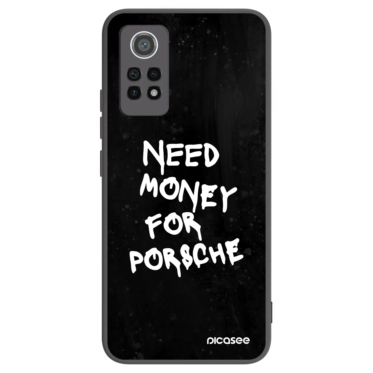 Picasee fekete szilikon tok az alábbi mobiltelefonokra Xiaomi Redmi Note 12 Pro 4G - Black Dollar