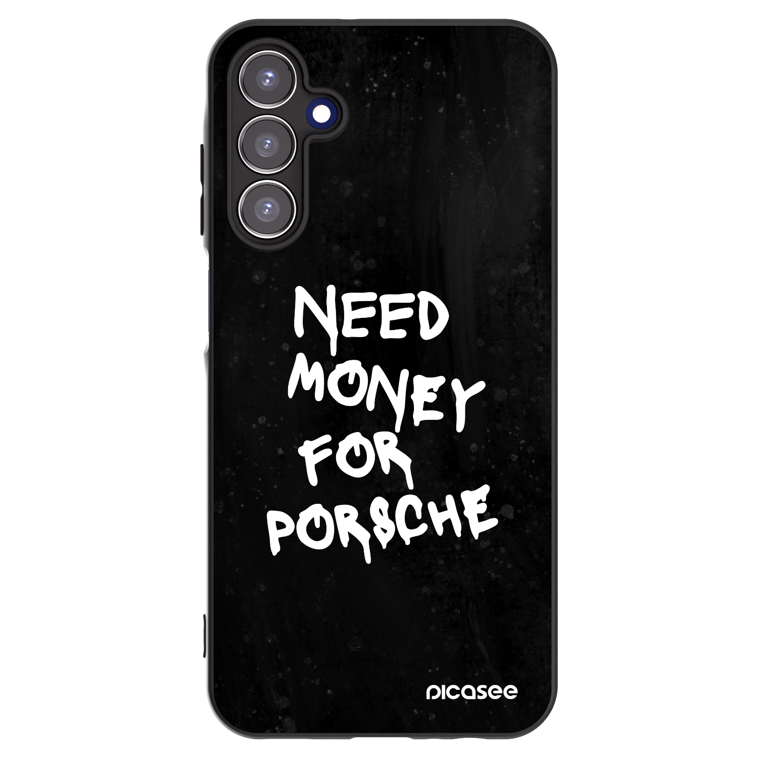 Picasee fekete szilikon tok az alábbi mobiltelefonokra Samsung Galaxy A15 A156B 5G - Black Dollar