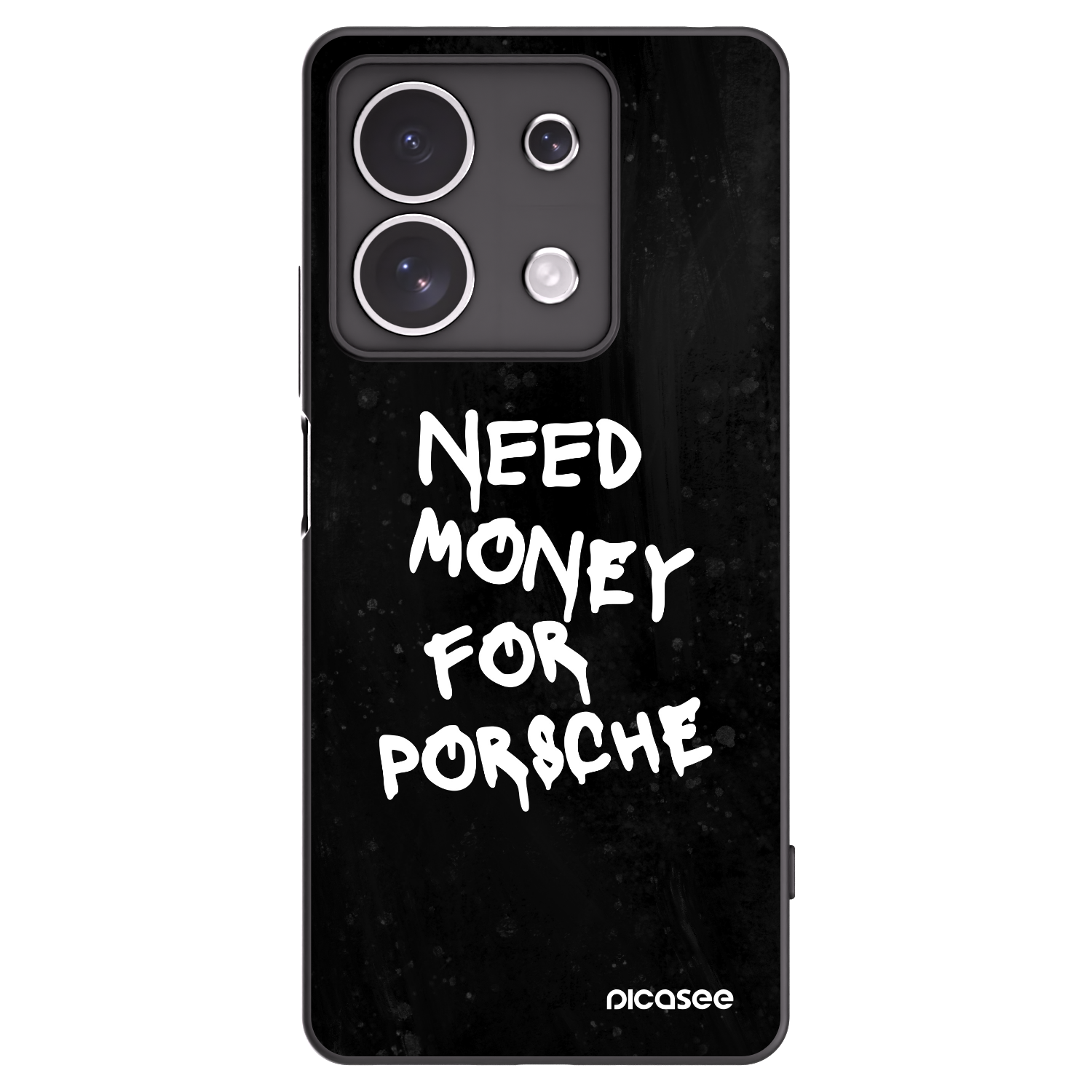 Picasee fekete szilikon tok az alábbi mobiltelefonokra Xiaomi Redmi Note 13 4G - Black Dollar