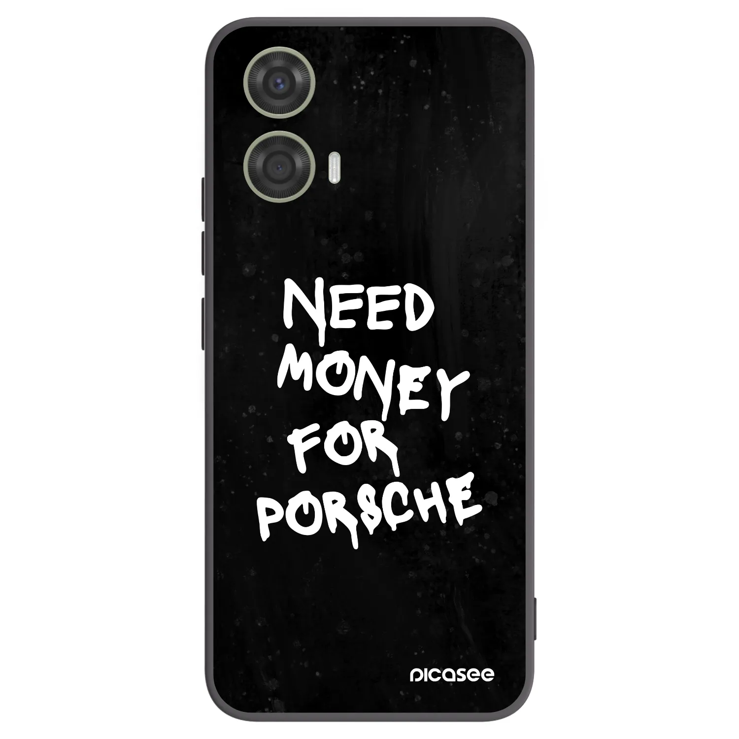 Picasee fekete szilikon tok az alábbi mobiltelefonokra Motorola Moto G24 - Black Dollar