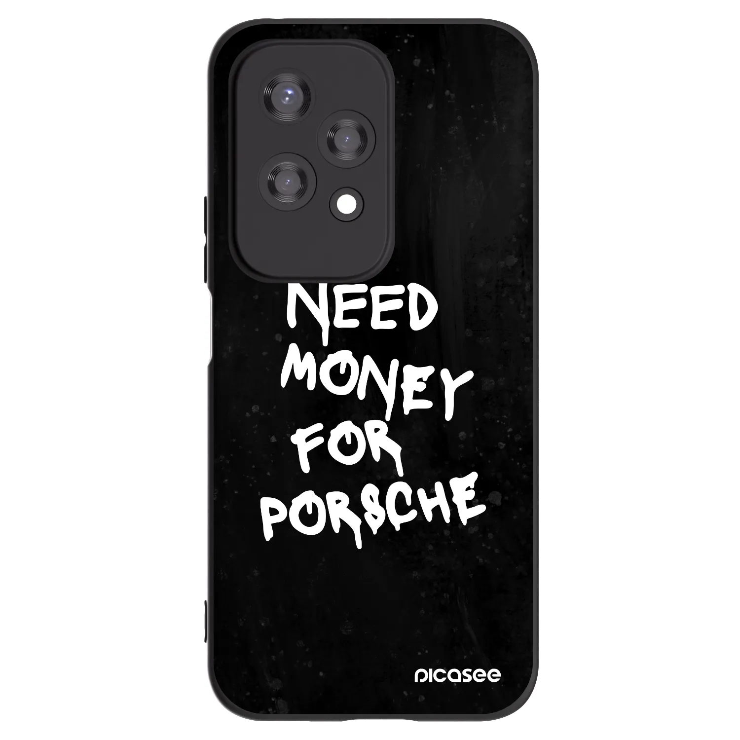Picasee fekete szilikon tok az alábbi mobiltelefonokra Honor 200 Lite - Black Dollar