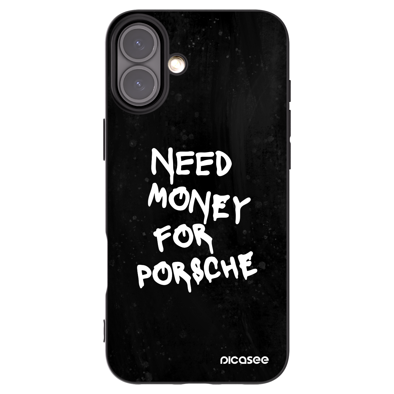 Picasee fekete szilikon tok az alábbi mobiltelefonokra Apple iPhone 16 Plus - Black Dollar