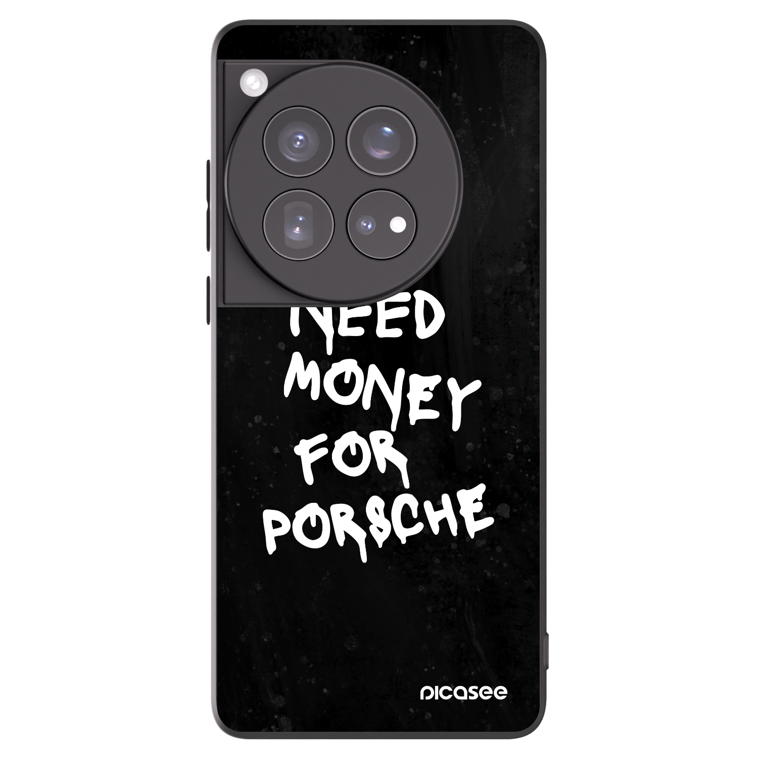 Picasee fekete szilikon tok az alábbi mobiltelefonokra OnePlus 12 5G - Black Dollar