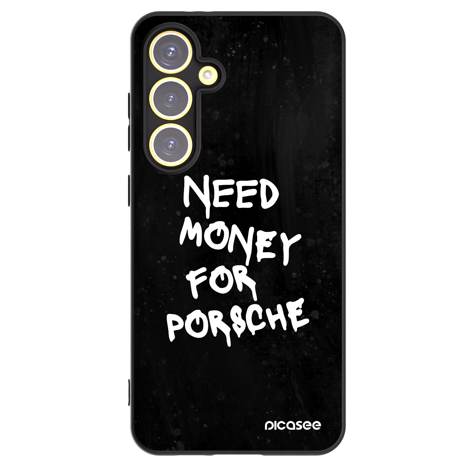 Picasee fekete szilikon tok az alábbi mobiltelefonokra Samsung Galaxy S24 FE S721B - Black Dollar