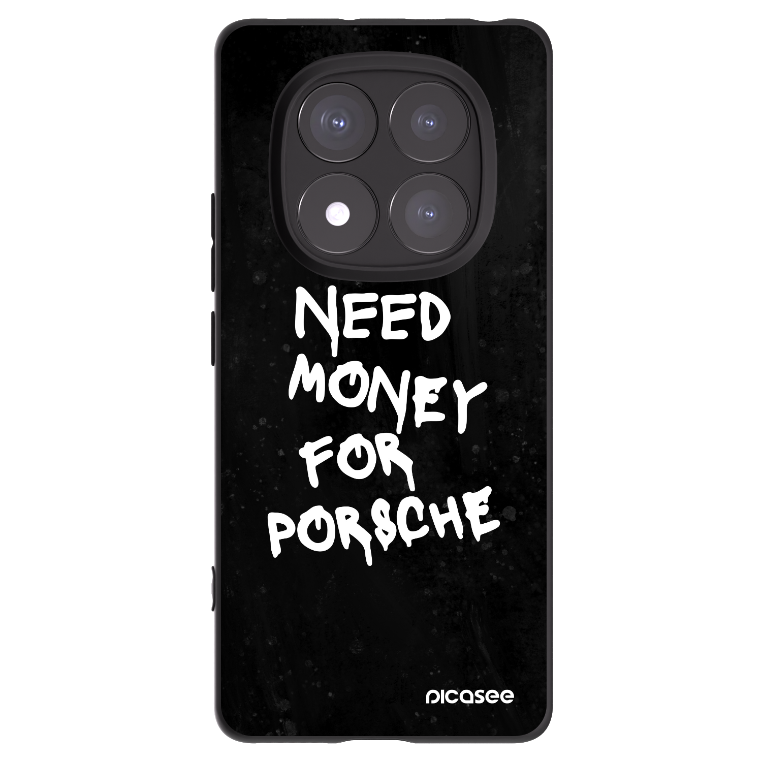 Picasee fekete szilikon tok az alábbi mobiltelefonokra Xiaomi Redmi Note 14 Pro 5G - Black Dollar