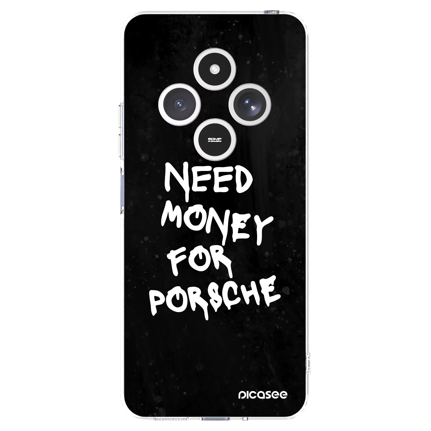 Picasee átlátszó szilikon tok az alábbi mobiltelefonokra Xiaomi Redmi 14C - Black Dollar