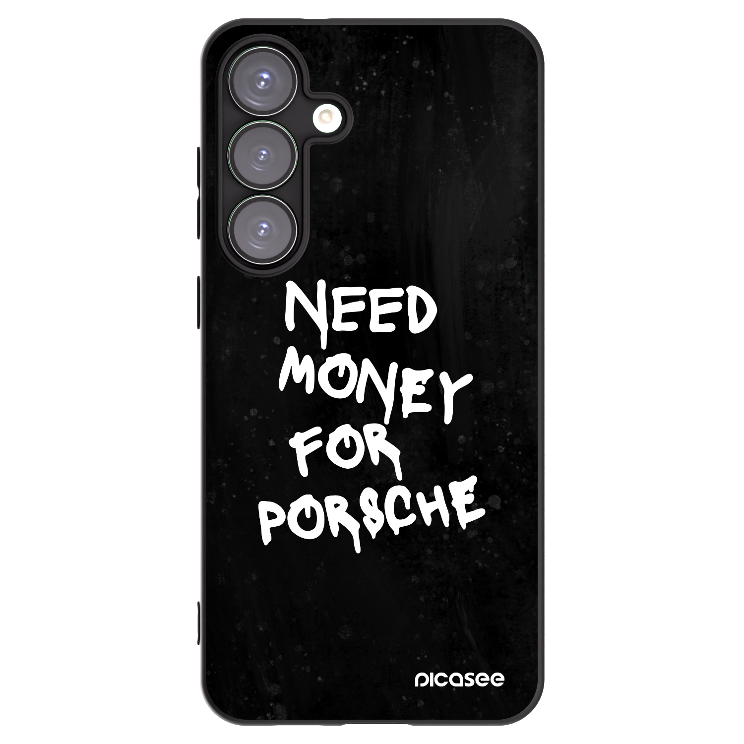 Picasee fekete szilikon tok az alábbi mobiltelefonokra Samsung Galaxy S25+ 5G - Black Dollar