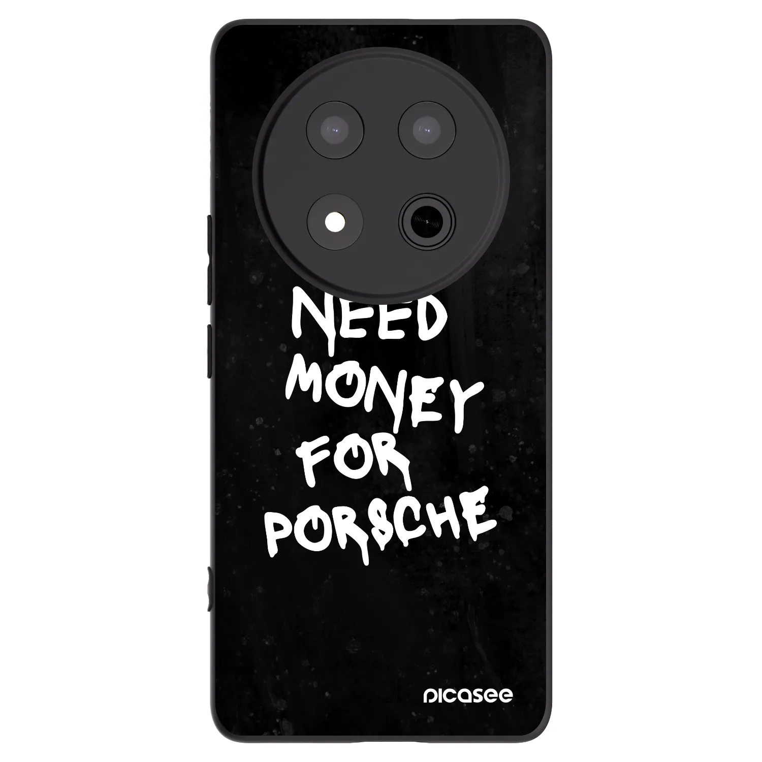 Picasee fekete szilikon tok az alábbi mobiltelefonokra Honor Magic7 Lite 5G - Black Dollar