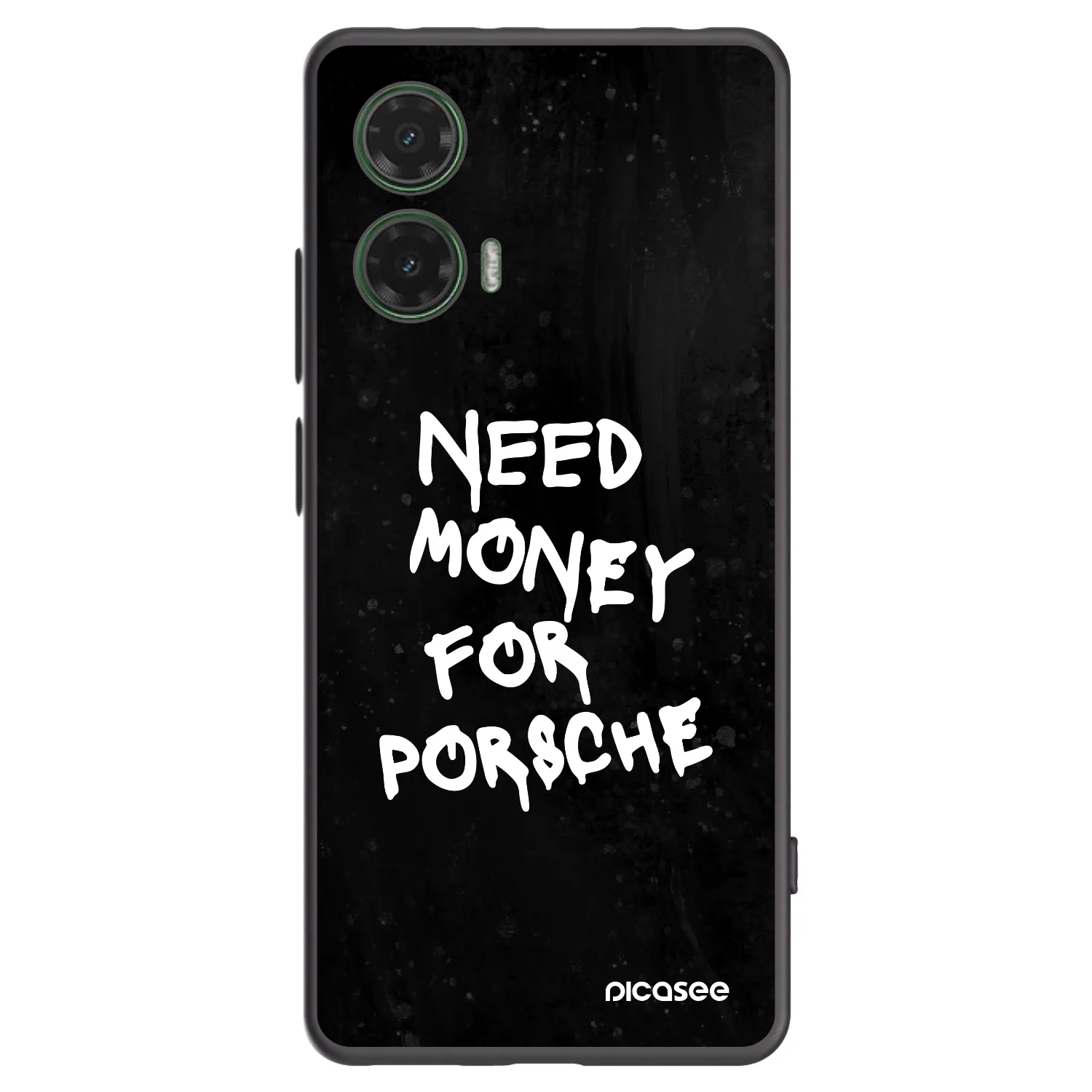 Picasee fekete szilikon tok az alábbi mobiltelefonokra Motorola Moto G35 5G - Black Dollar