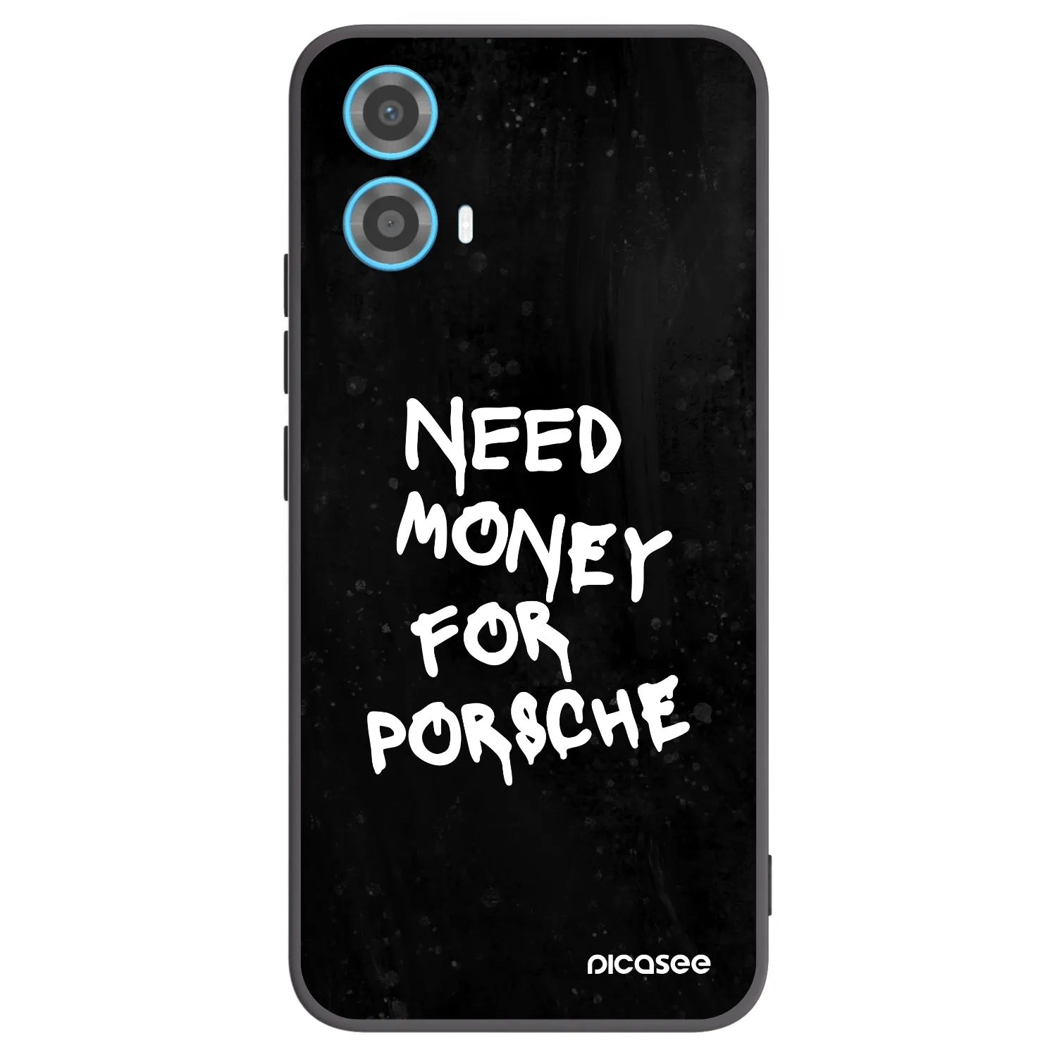 Picasee fekete szilikon tok az alábbi mobiltelefonokra Motorola Moto G34 5G - Black Dollar