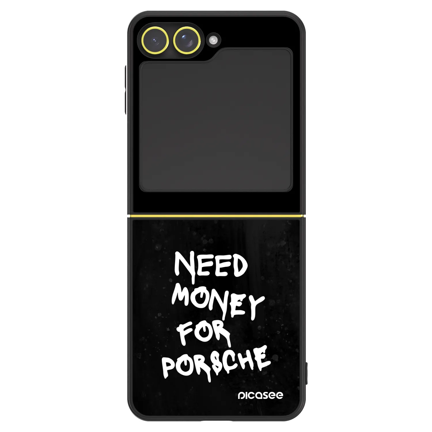 Picasee ULTIMATE CASE Samsung Galaxy Z Flip6 5G - készülékre - Black Dollar