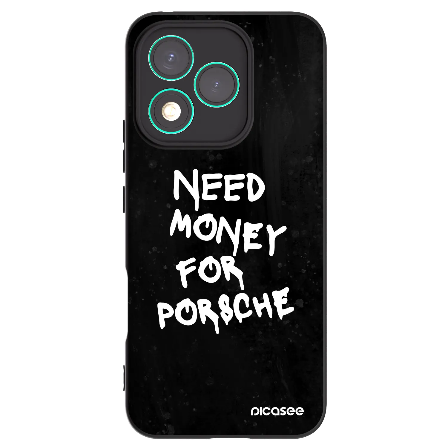 Picasee fekete szilikon tok az alábbi mobiltelefonokra Honor 400 Lite 5G - Black Dollar
