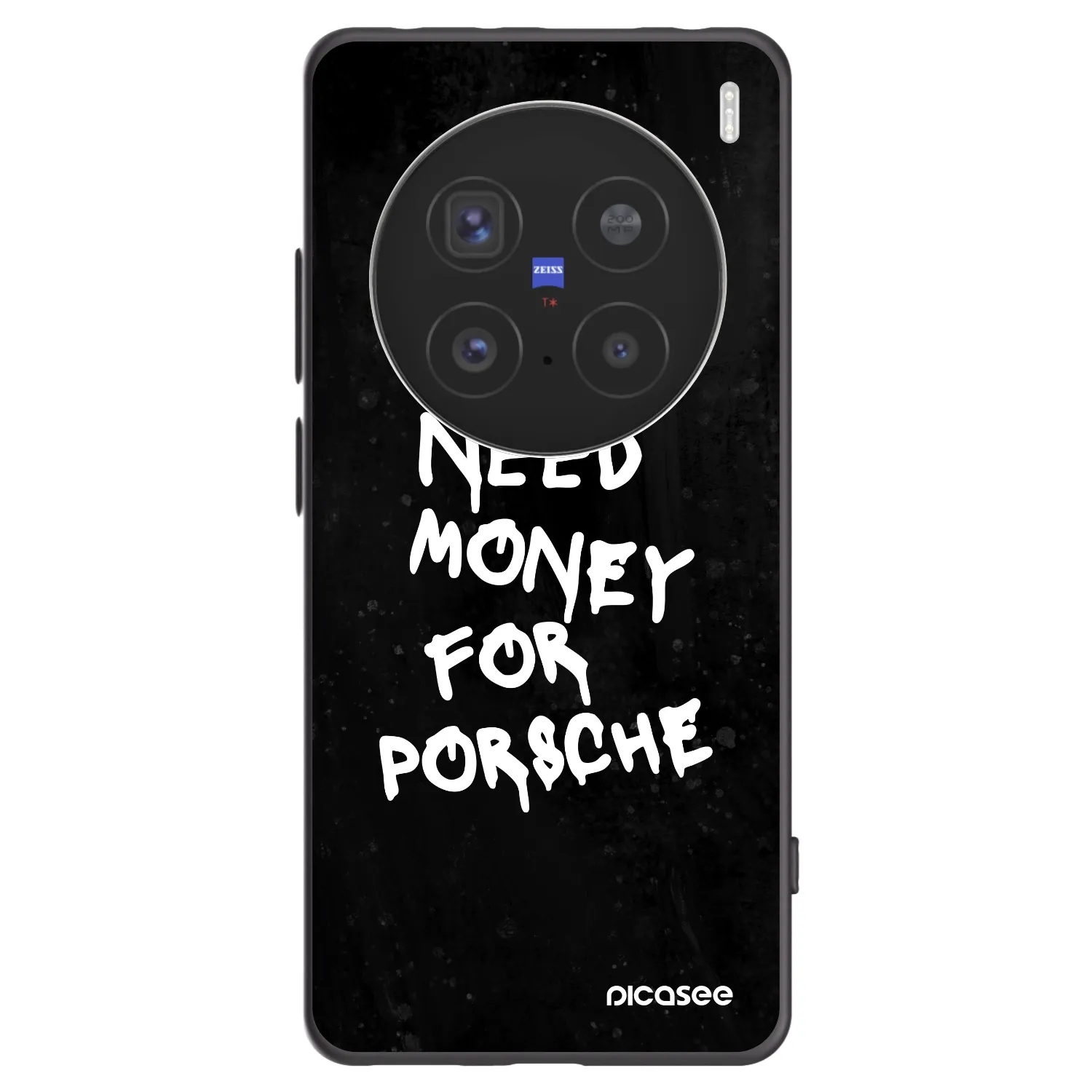Picasee fekete szilikon tok az alábbi mobiltelefonokra Vivo X200 Pro - Black Dollar