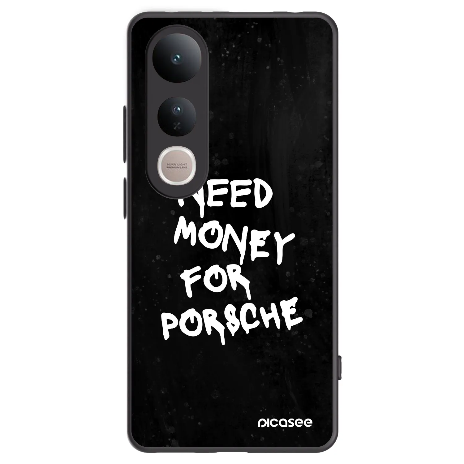 Picasee fekete szilikon tok az alábbi mobiltelefonokra Vivo V50 Lite 5G - Black Dollar