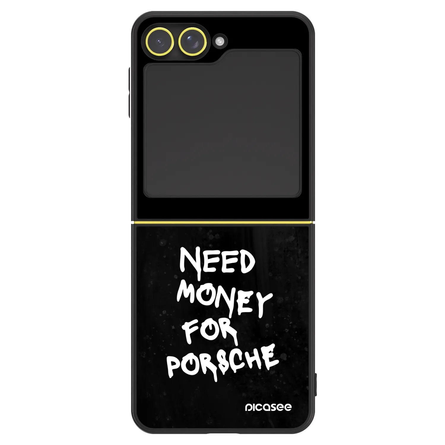 Picasee ULTIMATE CASE Samsung Galaxy Z Flip5 5G - készülékre - Black Dollar
