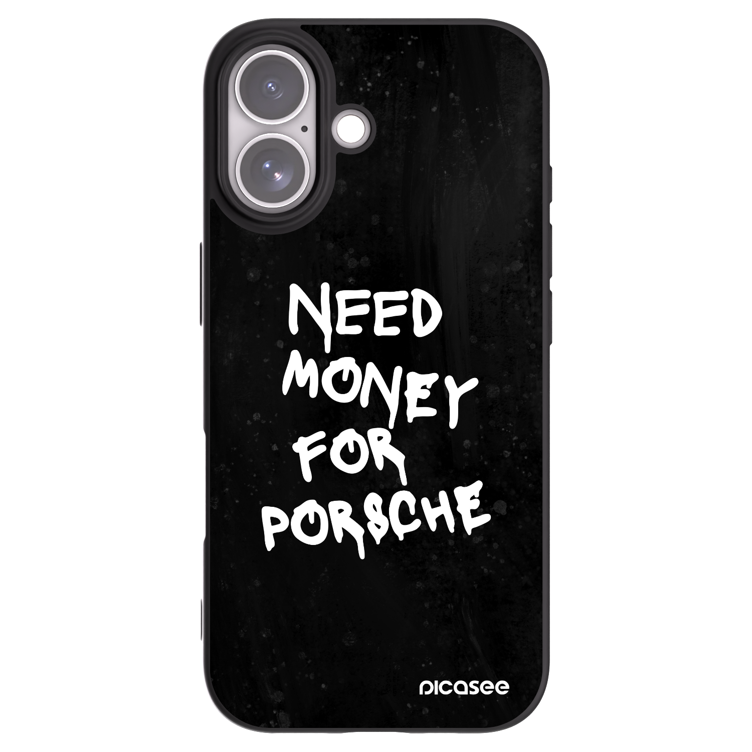 Picasee fekete szilikon tok az alábbi mobiltelefonokra Apple iPhone 17 - Black Dollar