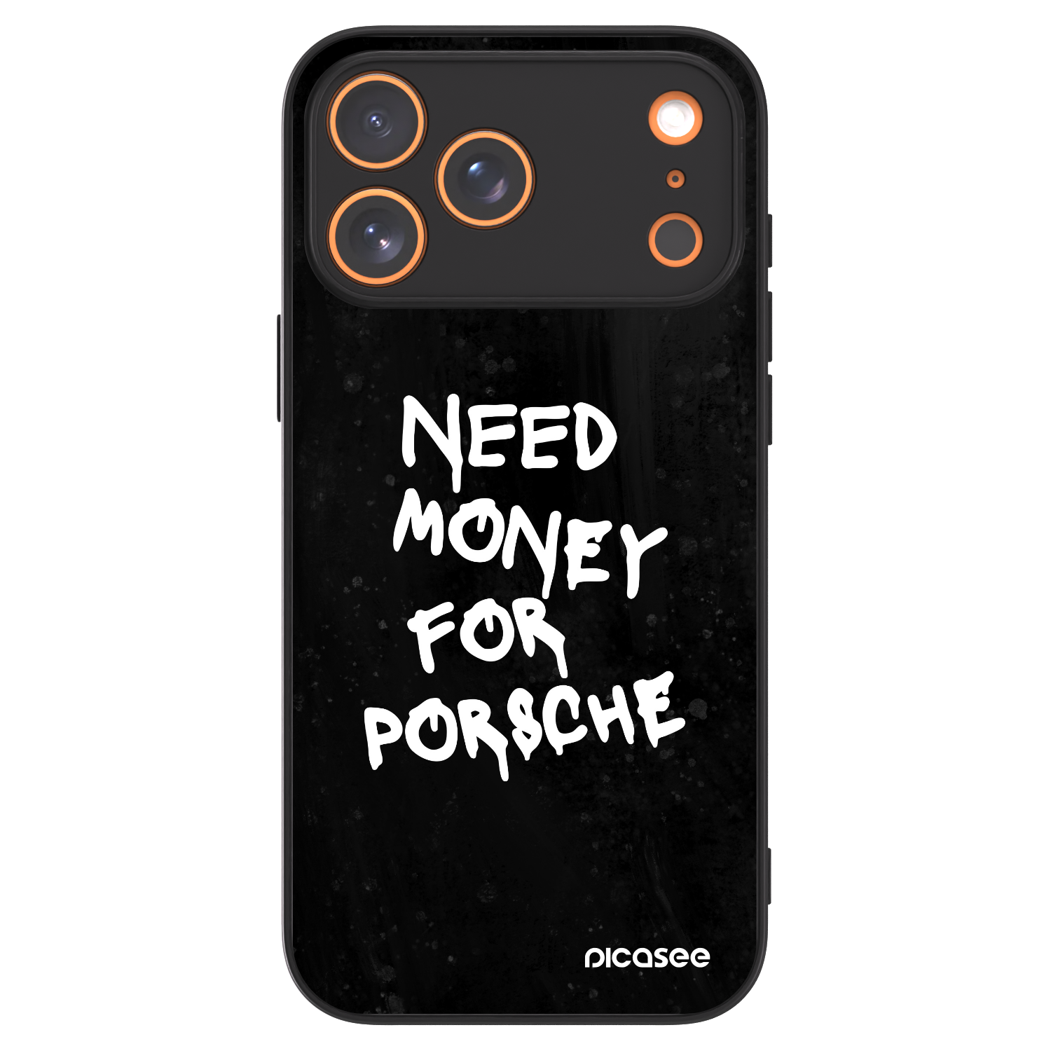 Picasee ULTIMATE CASE Apple iPhone 17 Pro Max - készülékre - Black Dollar