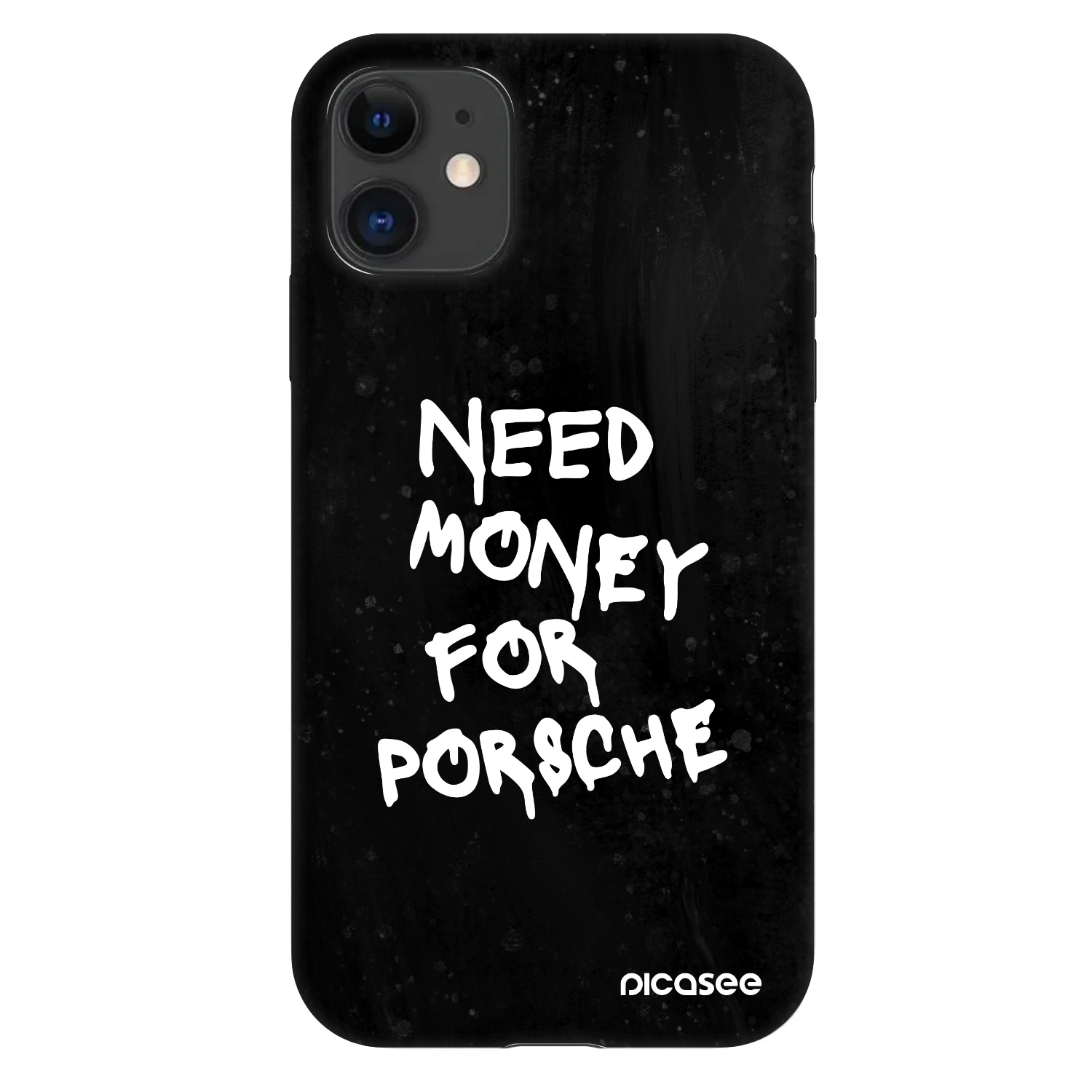 Picasee Fashion Case Apple iPhone 11 - Black Dollar