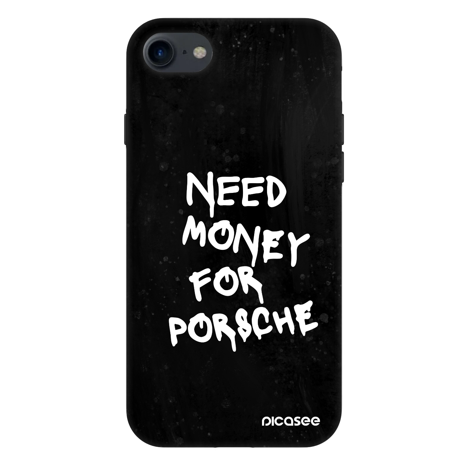 Picasee Fashion Case Apple iPhone 7 - Black Dollar