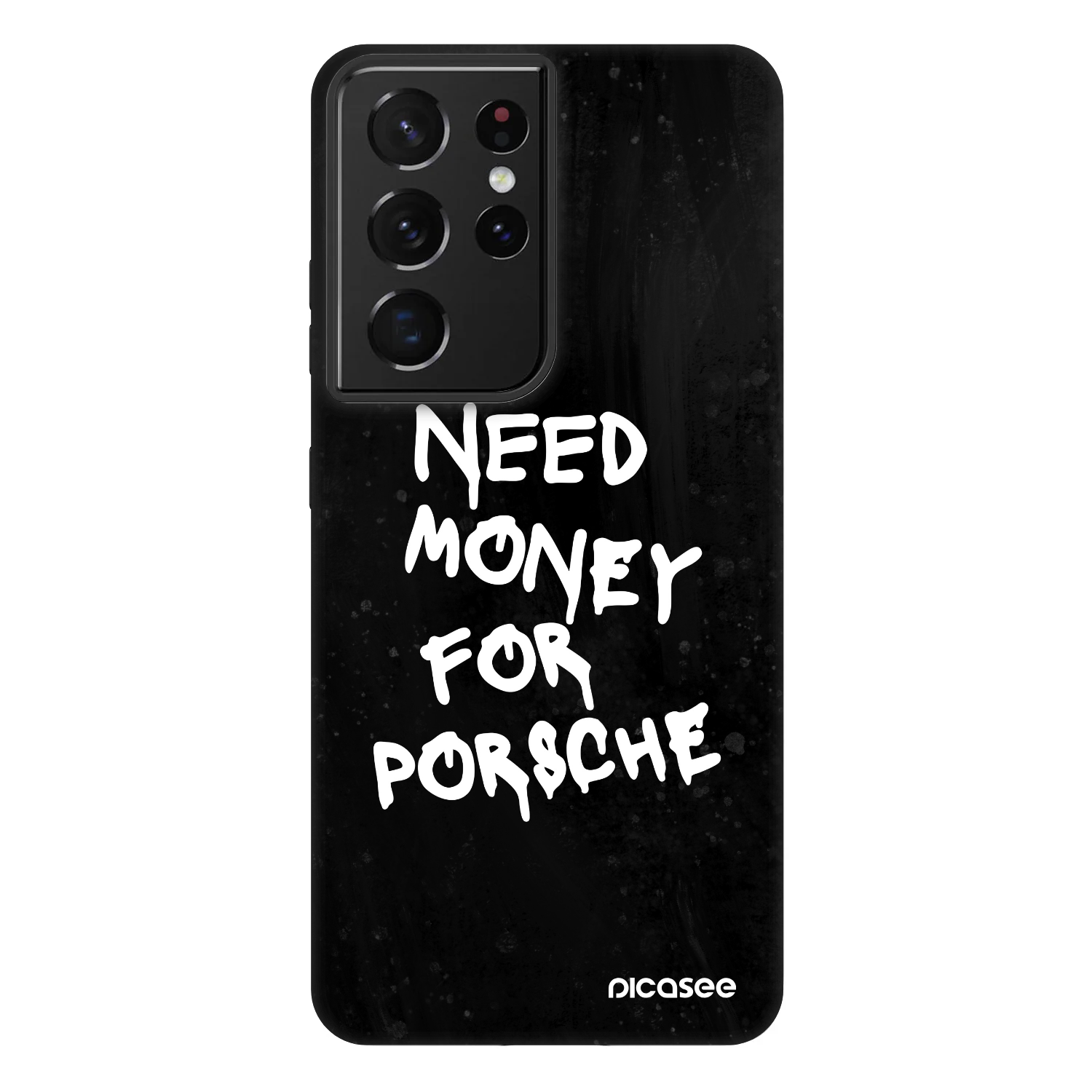 Picasee Fashion Case Samsung Galaxy S21 Ultra 5G G998B - Black Dollar