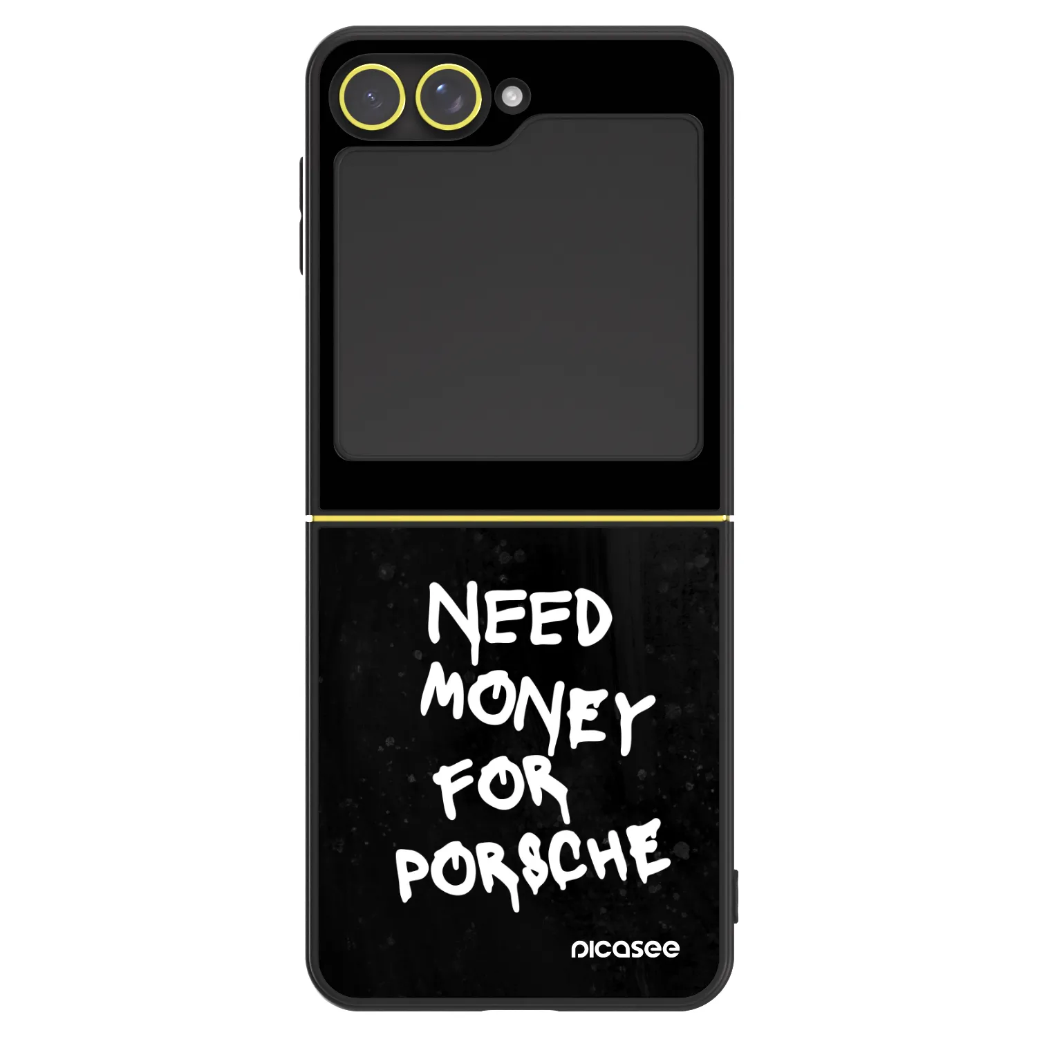 Picasee ULTIMATE CASE Samsung Galaxy Z Flip7 FE 5G - készülékre - Black Dollar