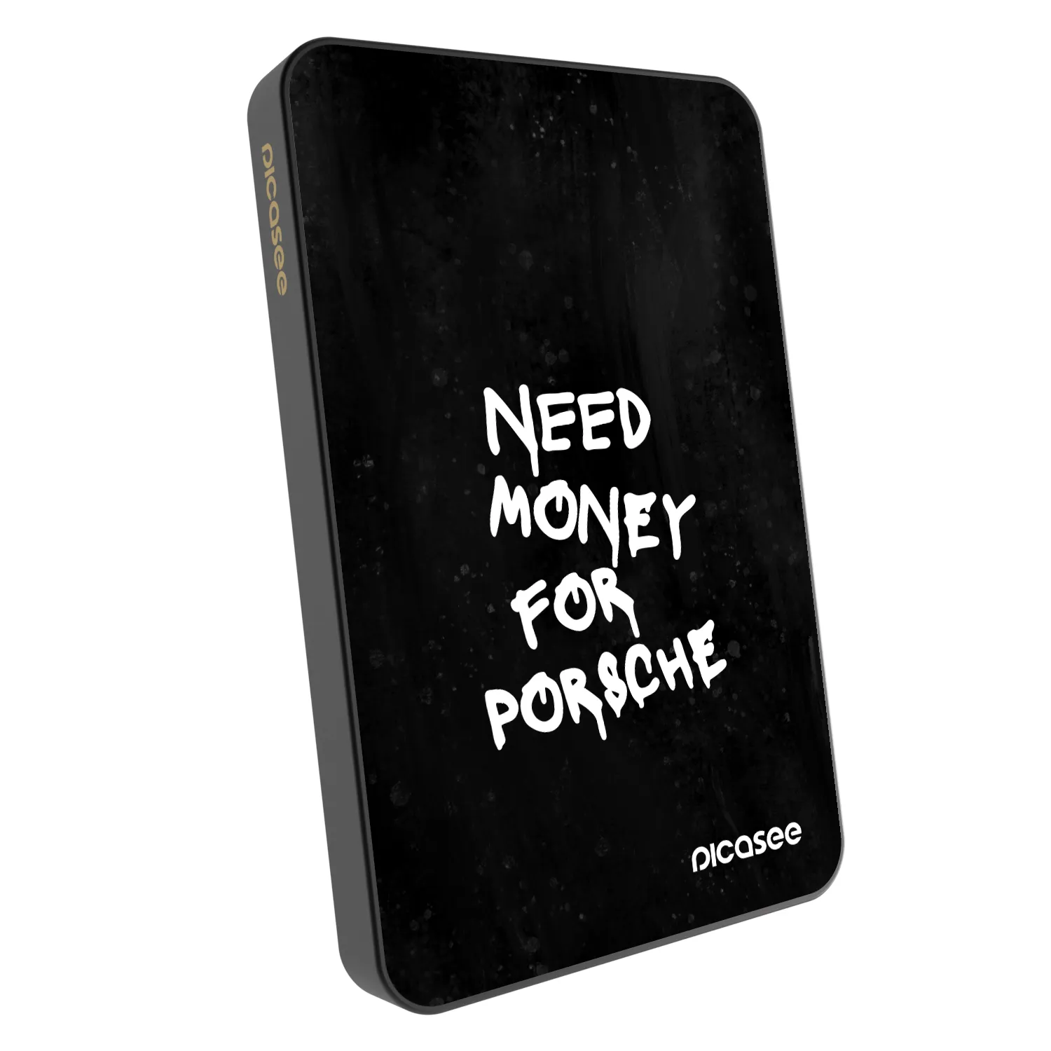 Picasee Powerbank MagSafe 5 000 mAh Szürke - Black Dollar