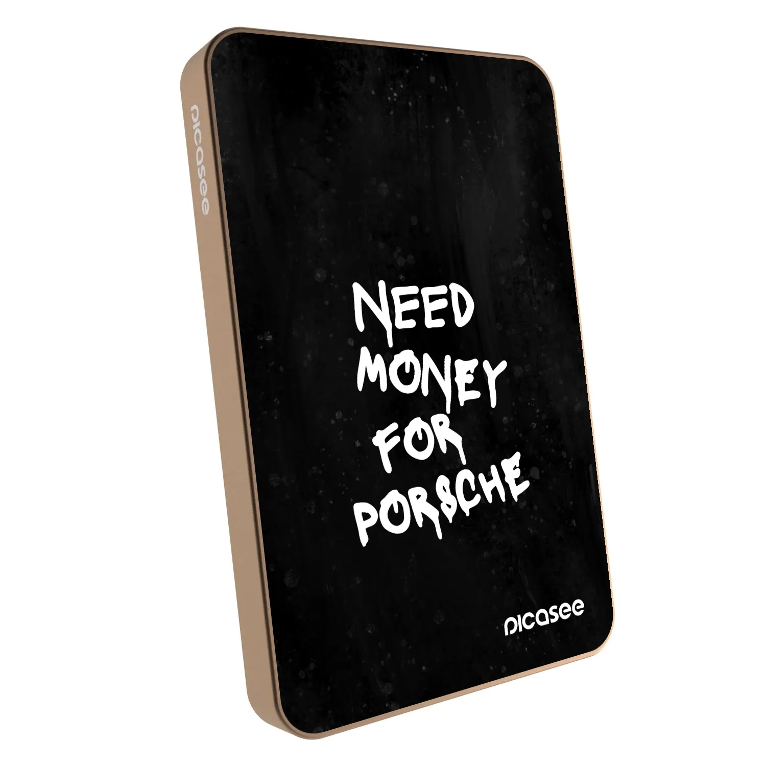 Picasee Powerbank MagSafe 5 000 mAh Aranysárga - Black Dollar