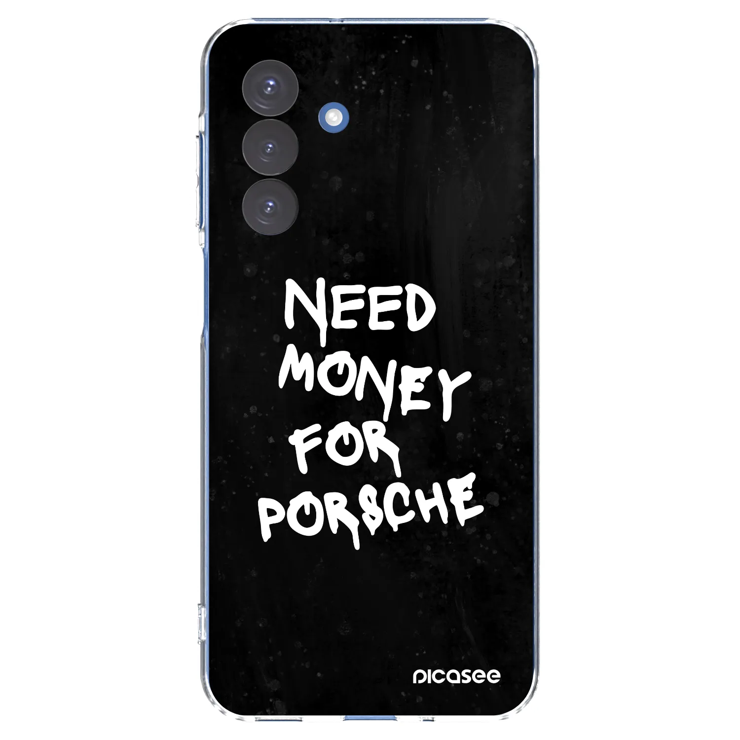 Picasee átlátszó szilikon tok az alábbi mobiltelefonokra Samsung Galaxy A17 5G - Black Dollar