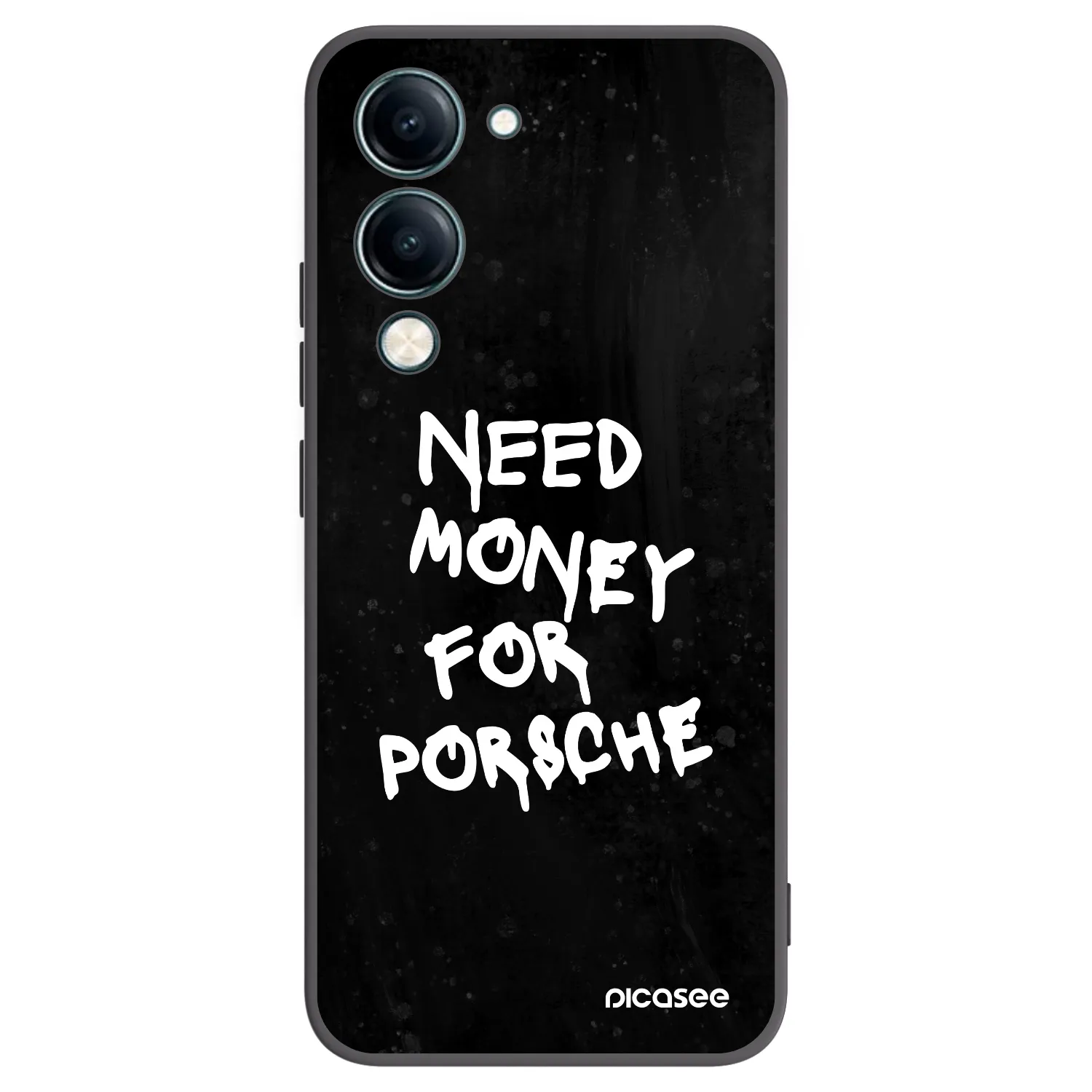 Picasee fekete szilikon tok az alábbi mobiltelefonokra Vivo Y29s 5G - Black Dollar