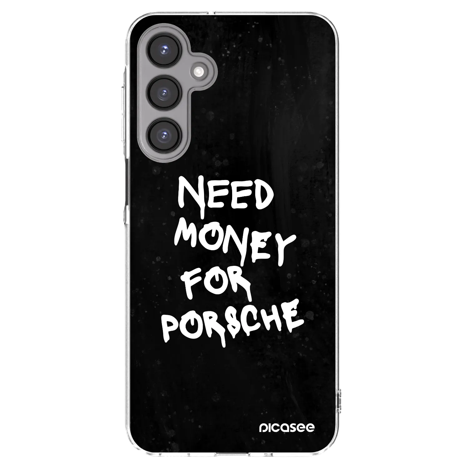 Picasee átlátszó szilikon tok az alábbi mobiltelefonokra Samsung Galaxy A16 4G - Black Dollar