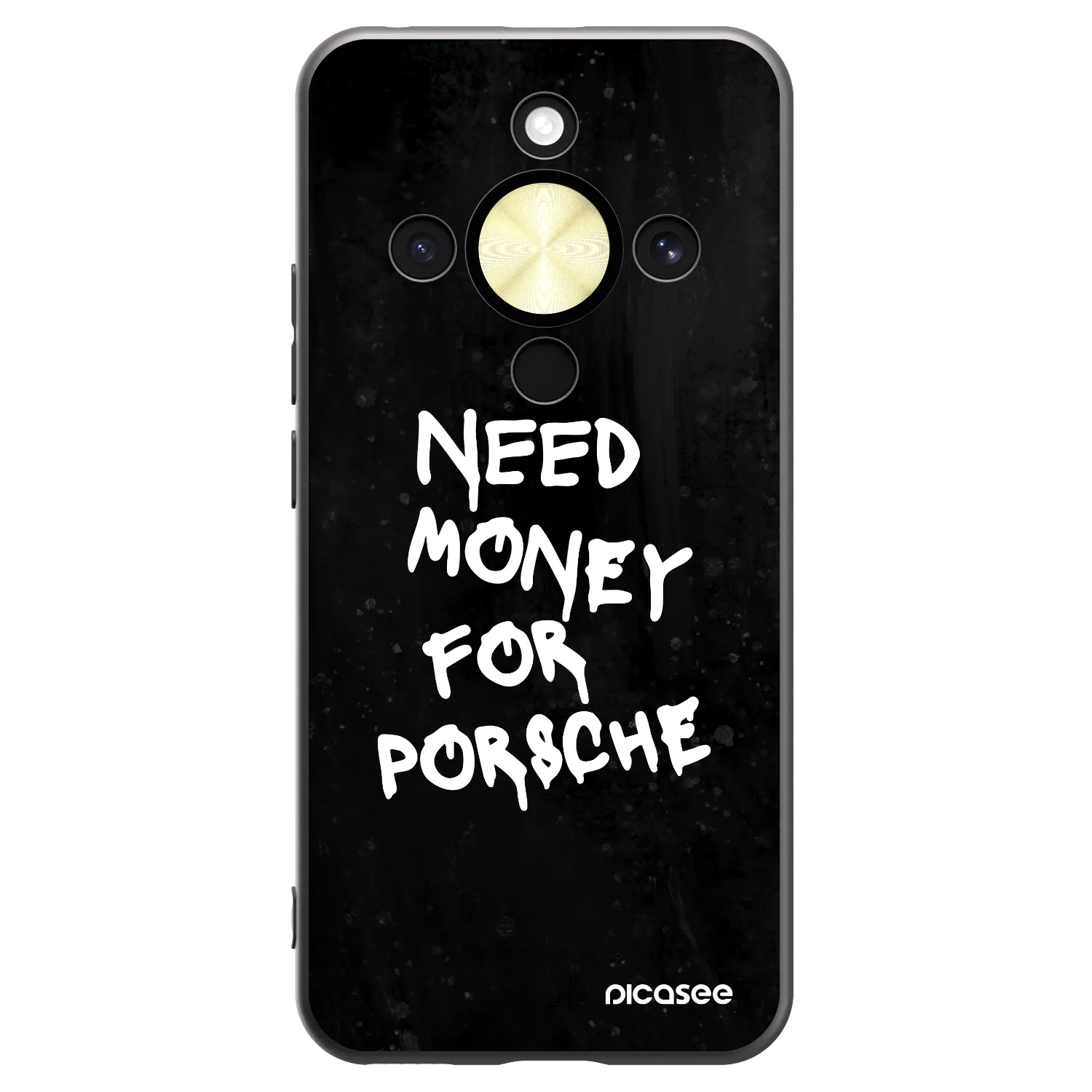 Picasee fekete szilikon tok az alábbi mobiltelefonokra Honor Magic8 Lite 5G - Black Dollar