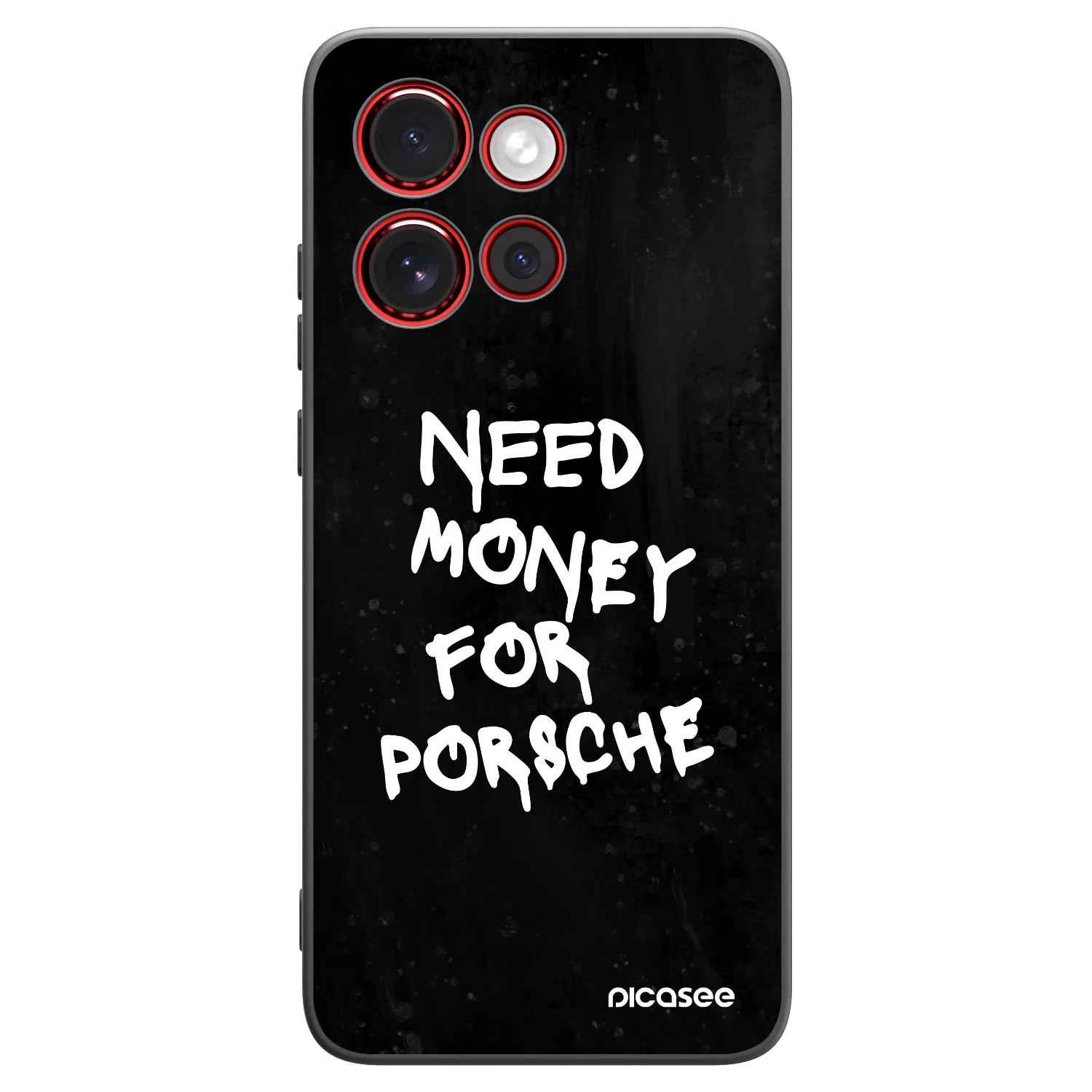 Picasee fekete szilikon tok az alábbi mobiltelefonokra Motorola Edge 60 Neo 5G - Black Dollar