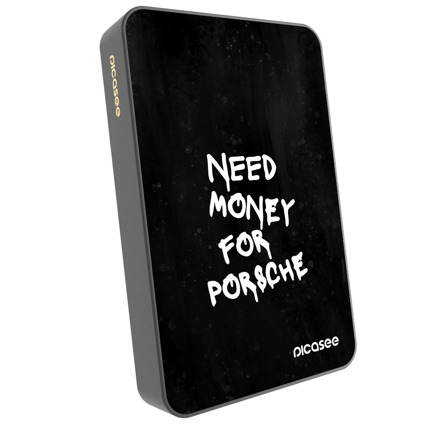 Picasee Powerbank MagSafe 10 000 mAh Szürke - Black Dollar
