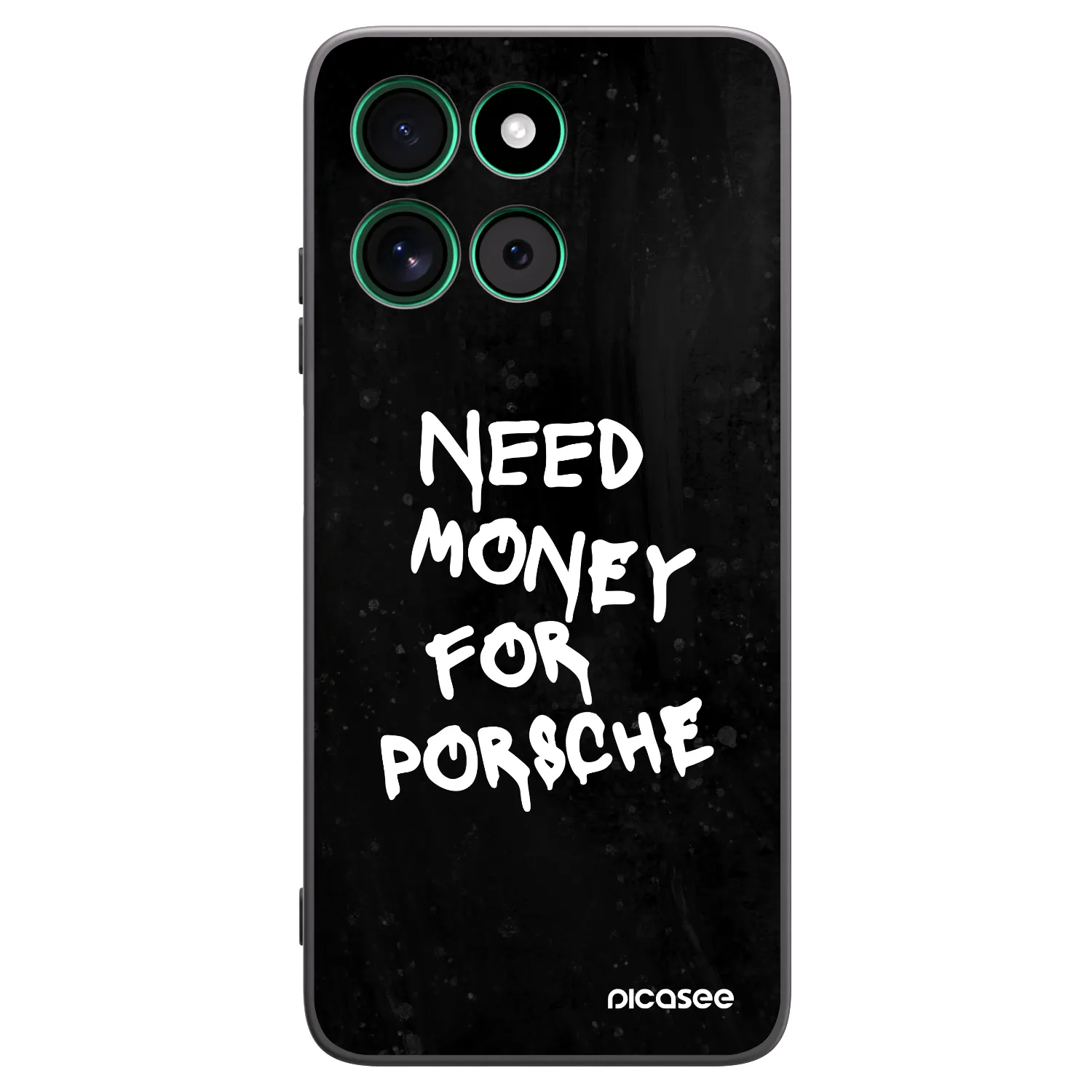 Picasee fekete szilikon tok az alábbi mobiltelefonokra Motorola Moto G57 Power - Black Dollar