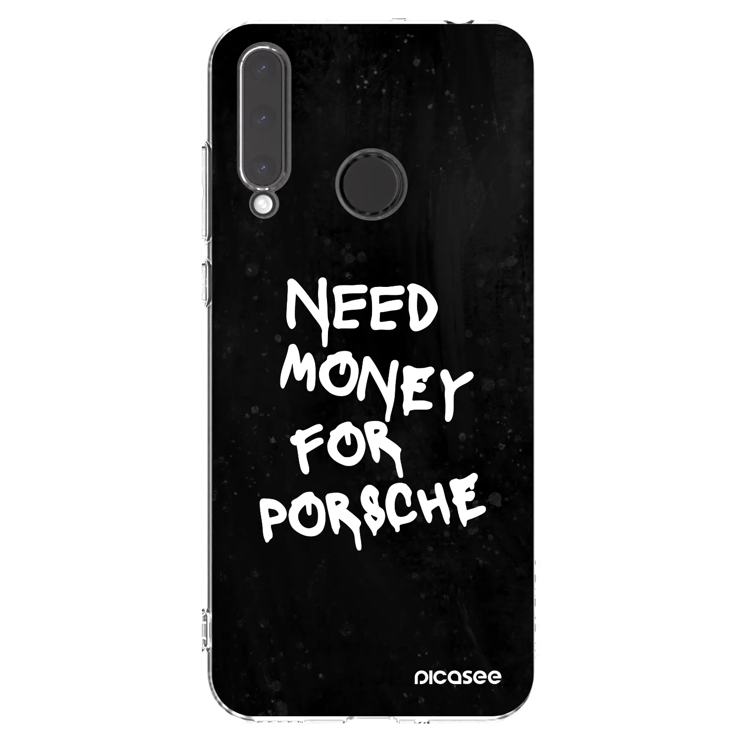 Picasee átlátszó szilikon tok az alábbi mobiltelefonokra Honor 20 Lite - Black Dollar