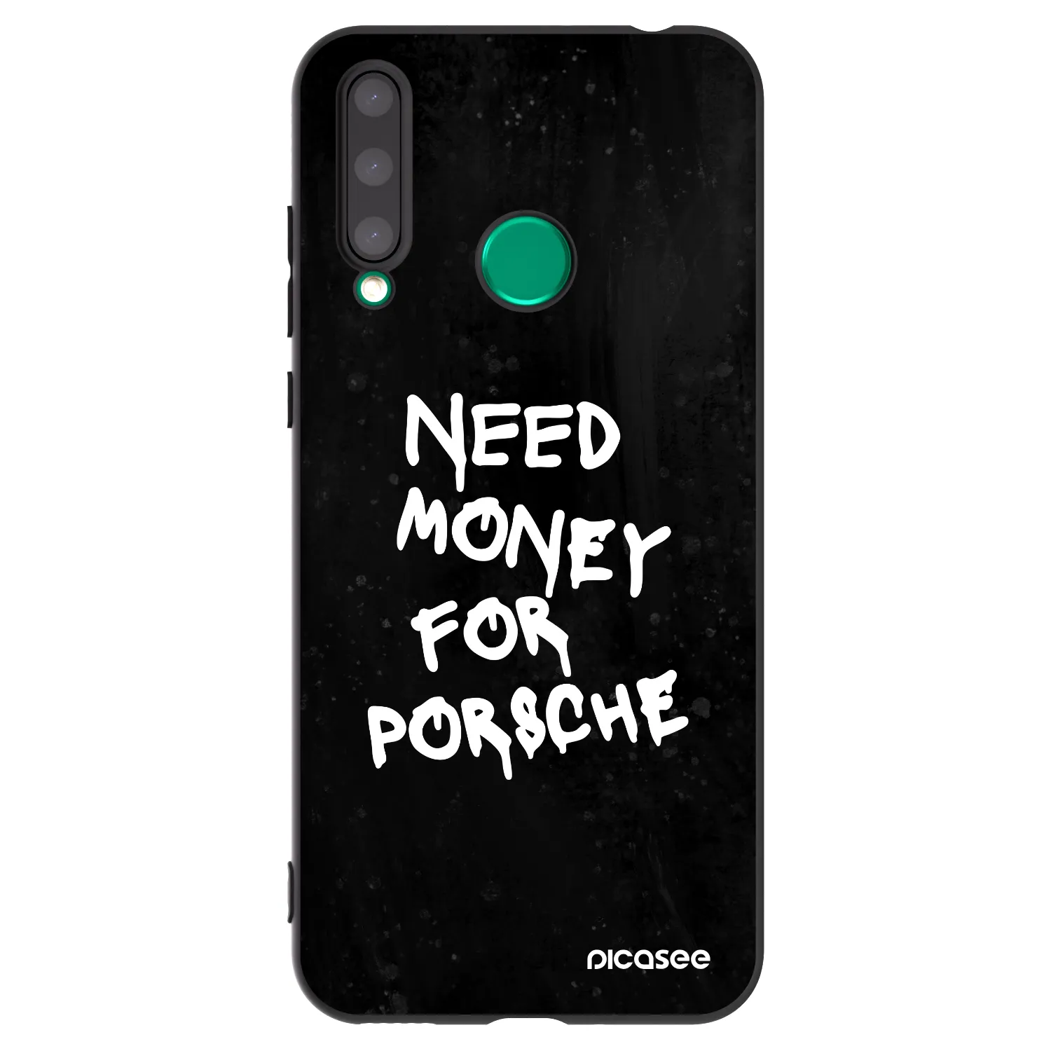 Picasee fekete szilikon tok az alábbi mobiltelefonokra Honor 20 Lite - Black Dollar