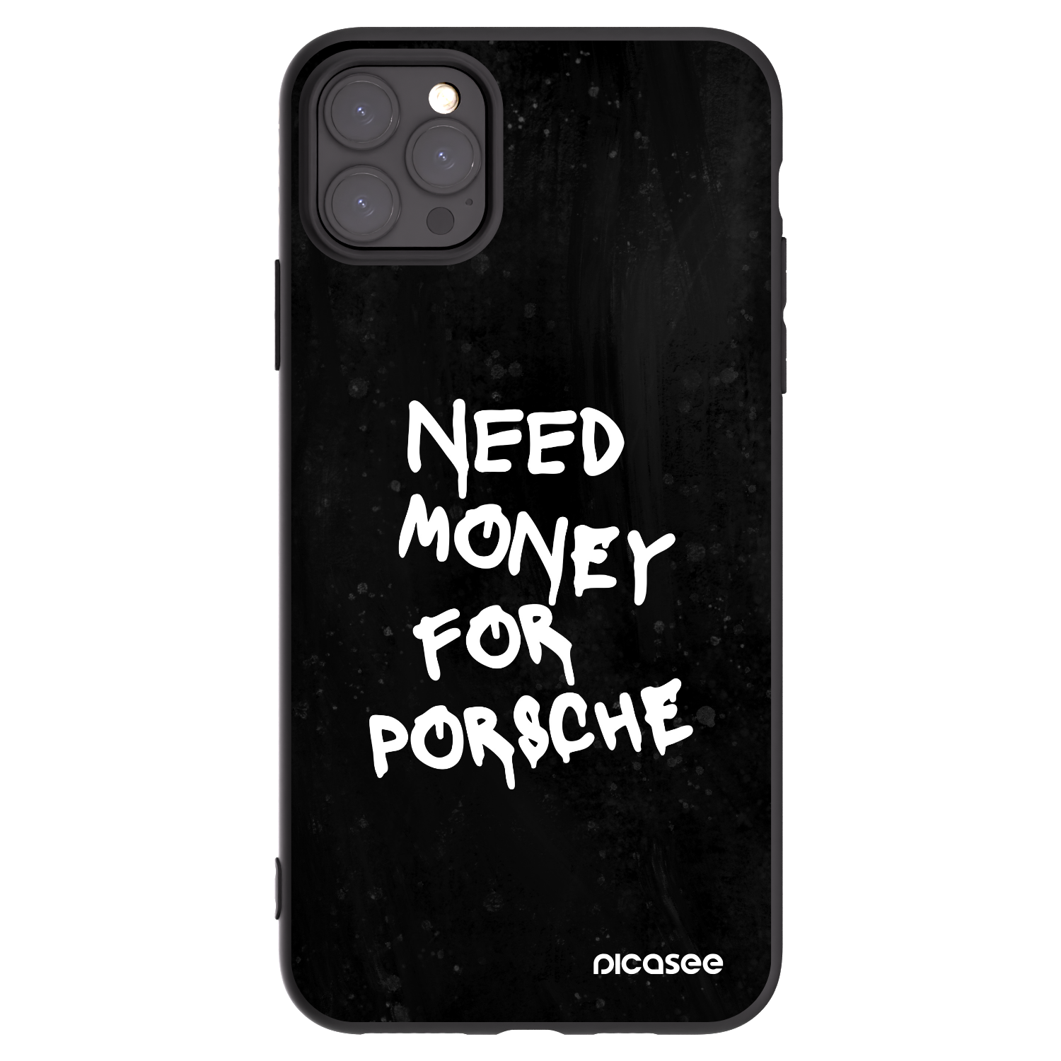 Picasee fekete szilikon tok az alábbi mobiltelefonokra Apple iPhone 11 Pro Max - Black Dollar